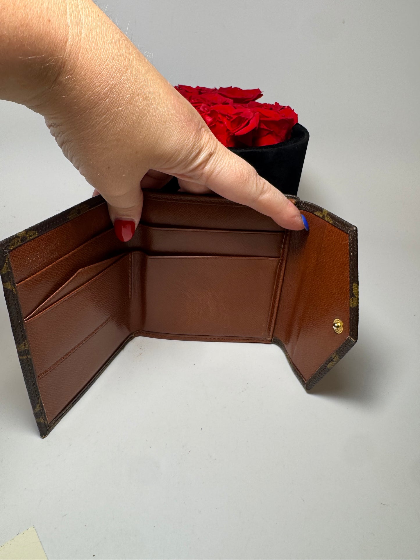 Louis Vuitton Monogram Elise Compact Monogram Wallet
