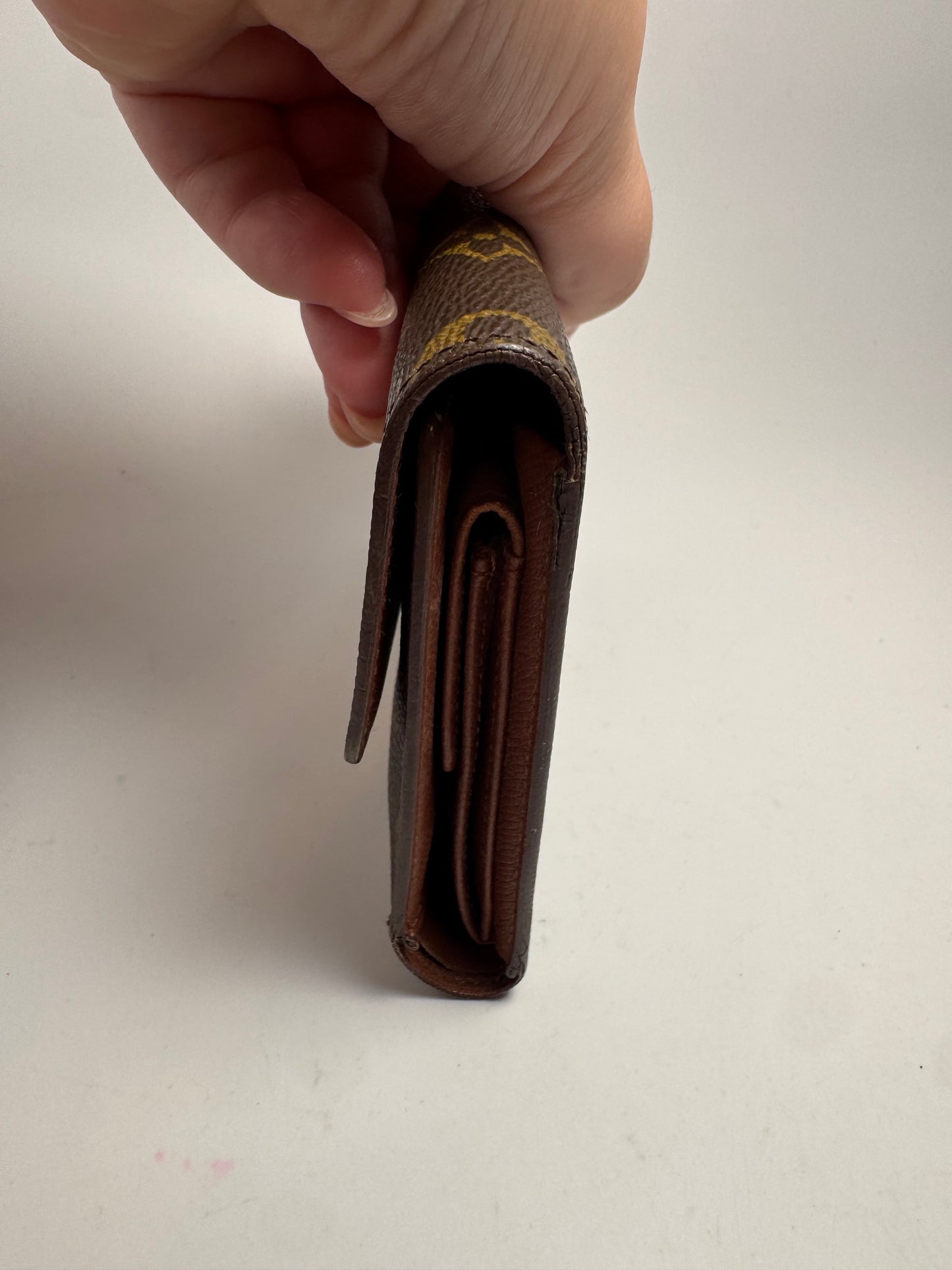 Louis Vuitton Porte Tressor Etui Monogram Wallet/Passport Holder