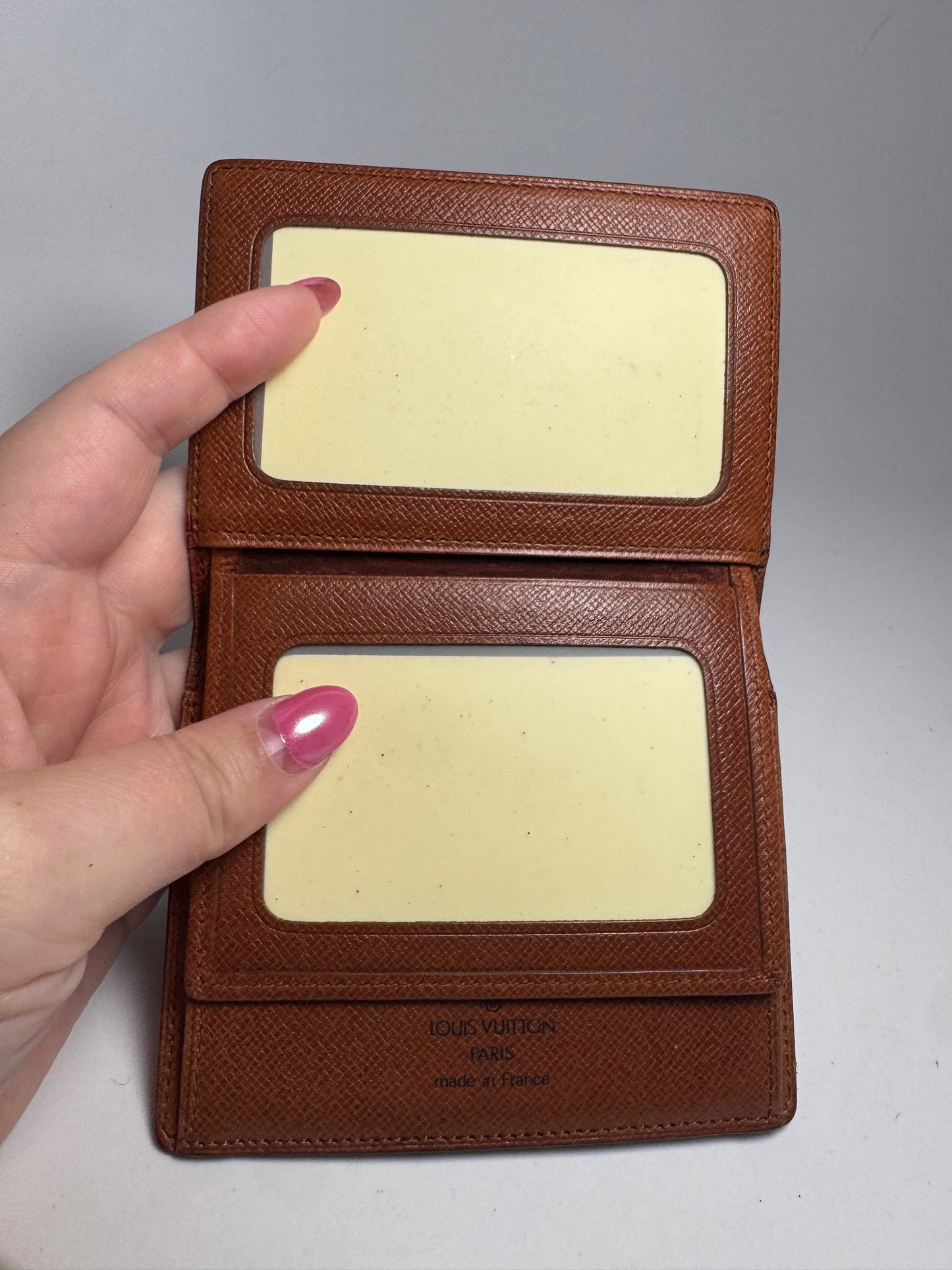 Louis Vuitton Monogram Card Case/Card Wallet Luxury Made in France