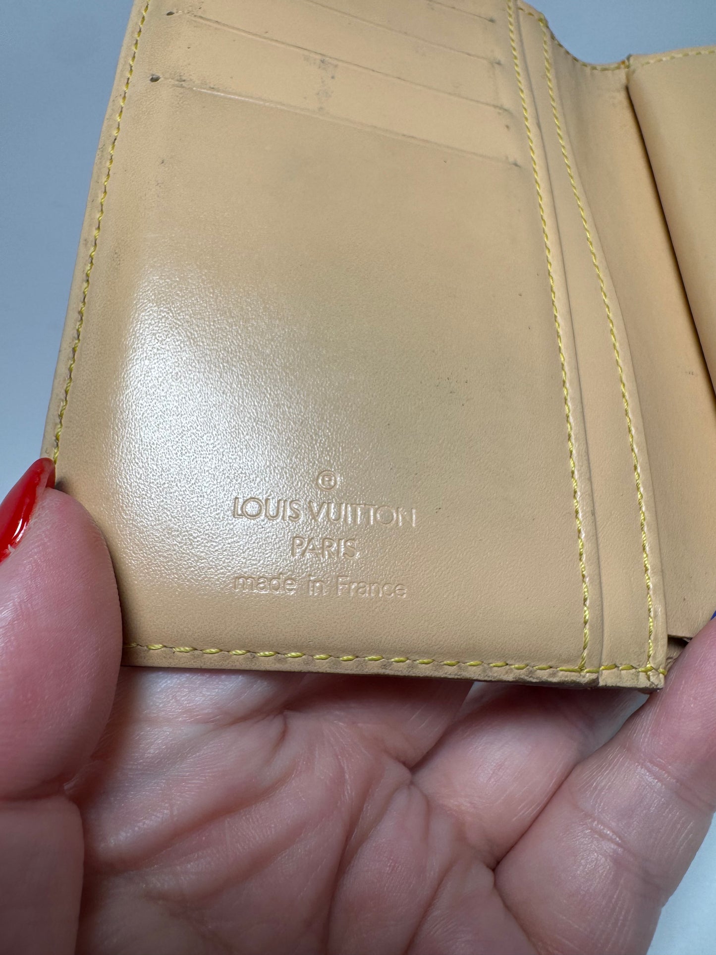 Louis Vuitton Black Multicolor Murakami French Purse Kiss Lock Wallet