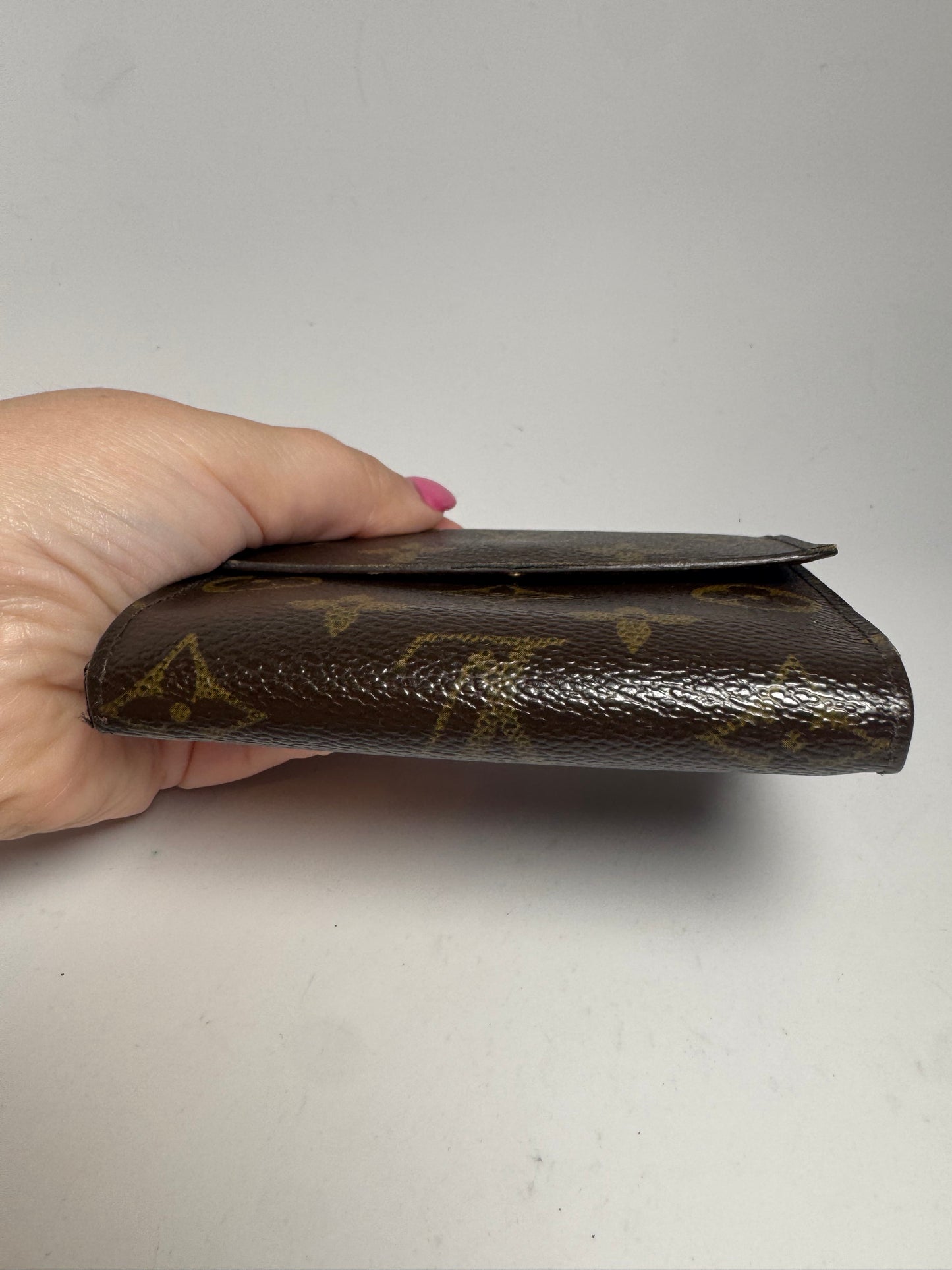 Louis Vuitton Elise Monogram Compact Wallet Made in February 2006 in France