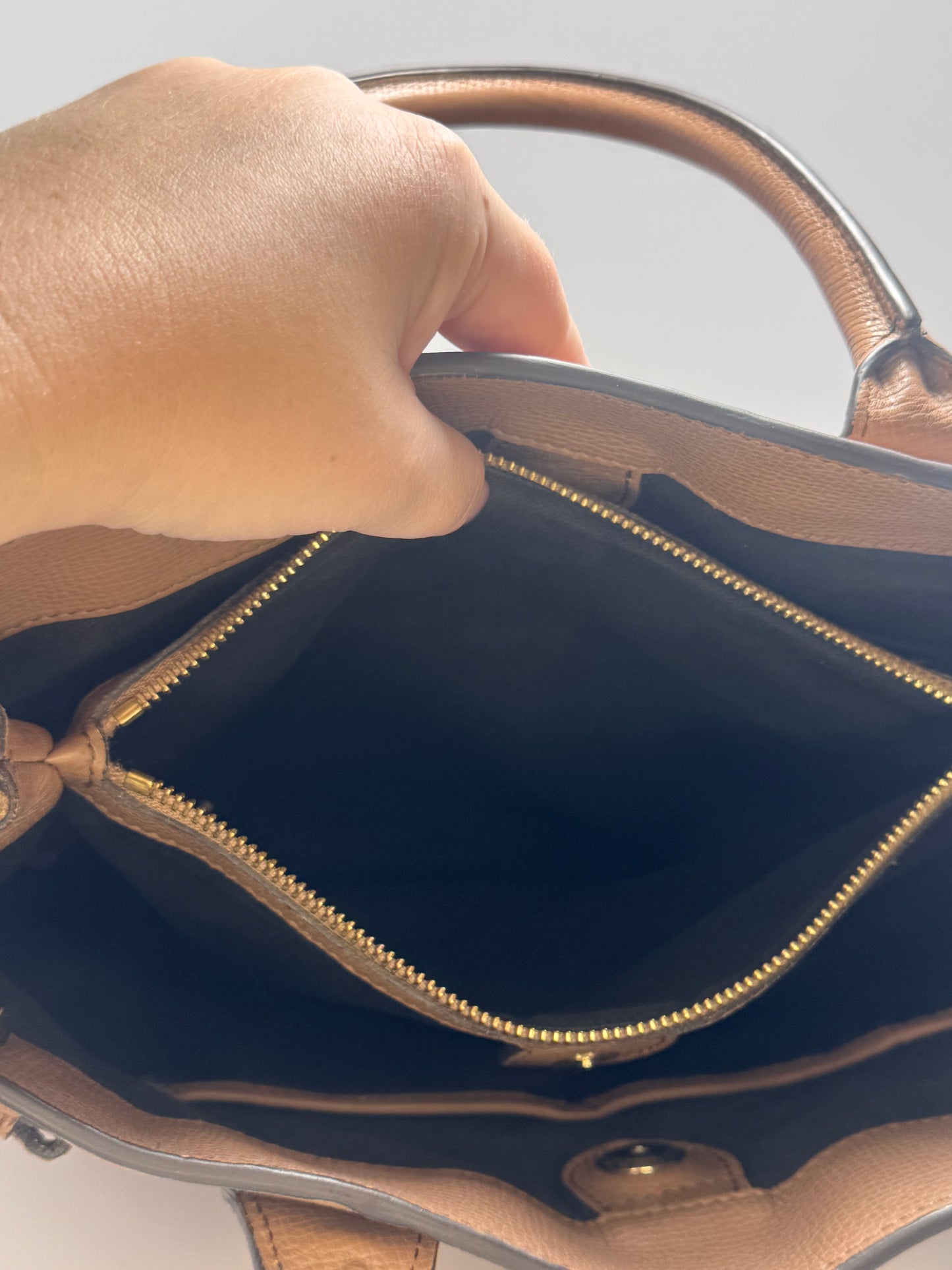Burberry Banner Medium House Check Tote Bag Beige