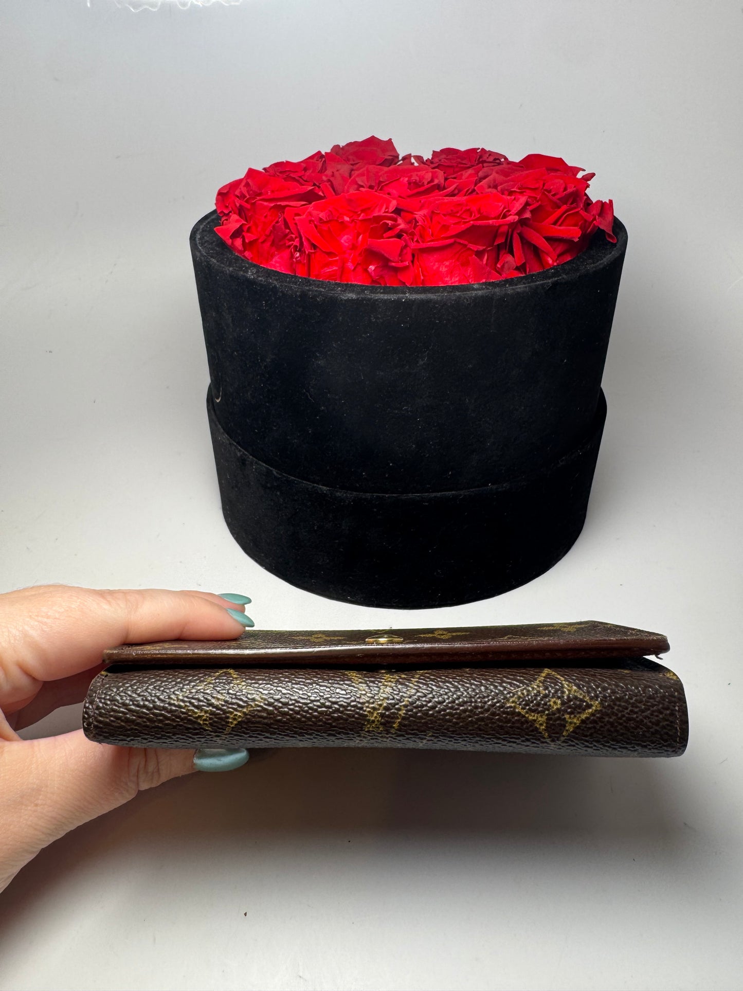Louis Vuitton Monogram Porte Monnaie Tressor Wallet