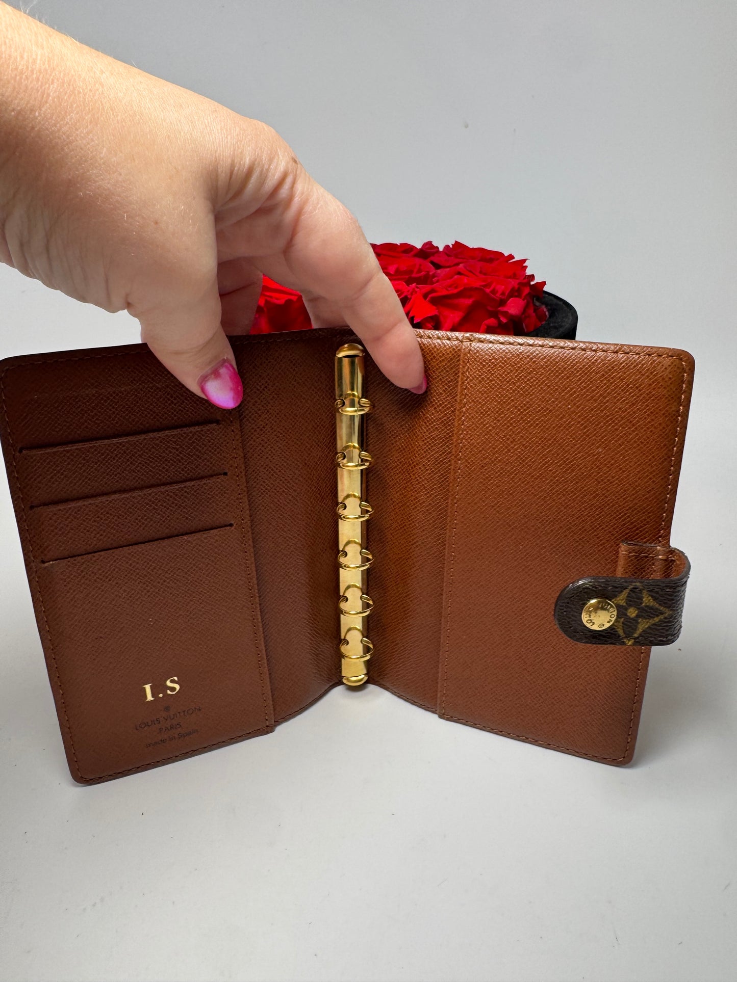 Louis Vuitton Agenda PM Monogram with Brand New LV Inserts