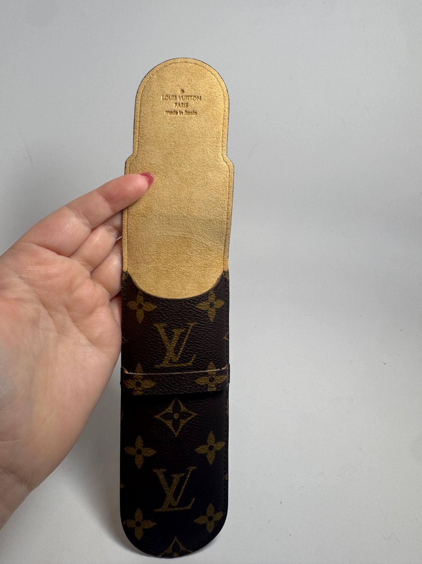 Louis Vuitton Monogram Etui Stylo Pen/Pencil Case Made in March 1999
