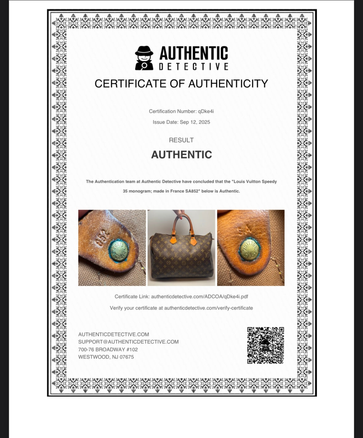 Louis Vuitton Speedy 35 Monogram