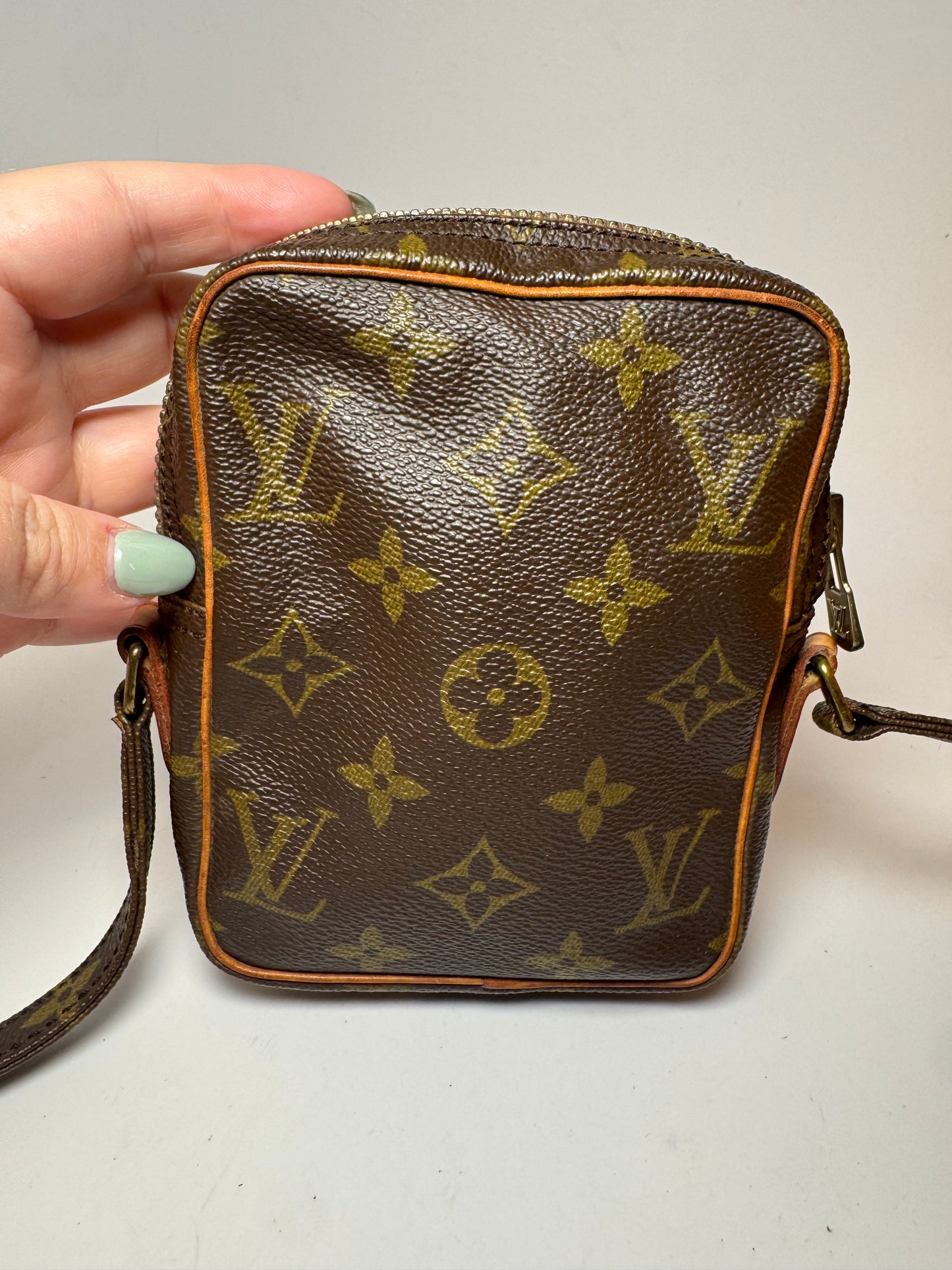 Louis Vuitton Vintage Mini Danube Monogram Crossbody – Made in France (Pre Date Code)