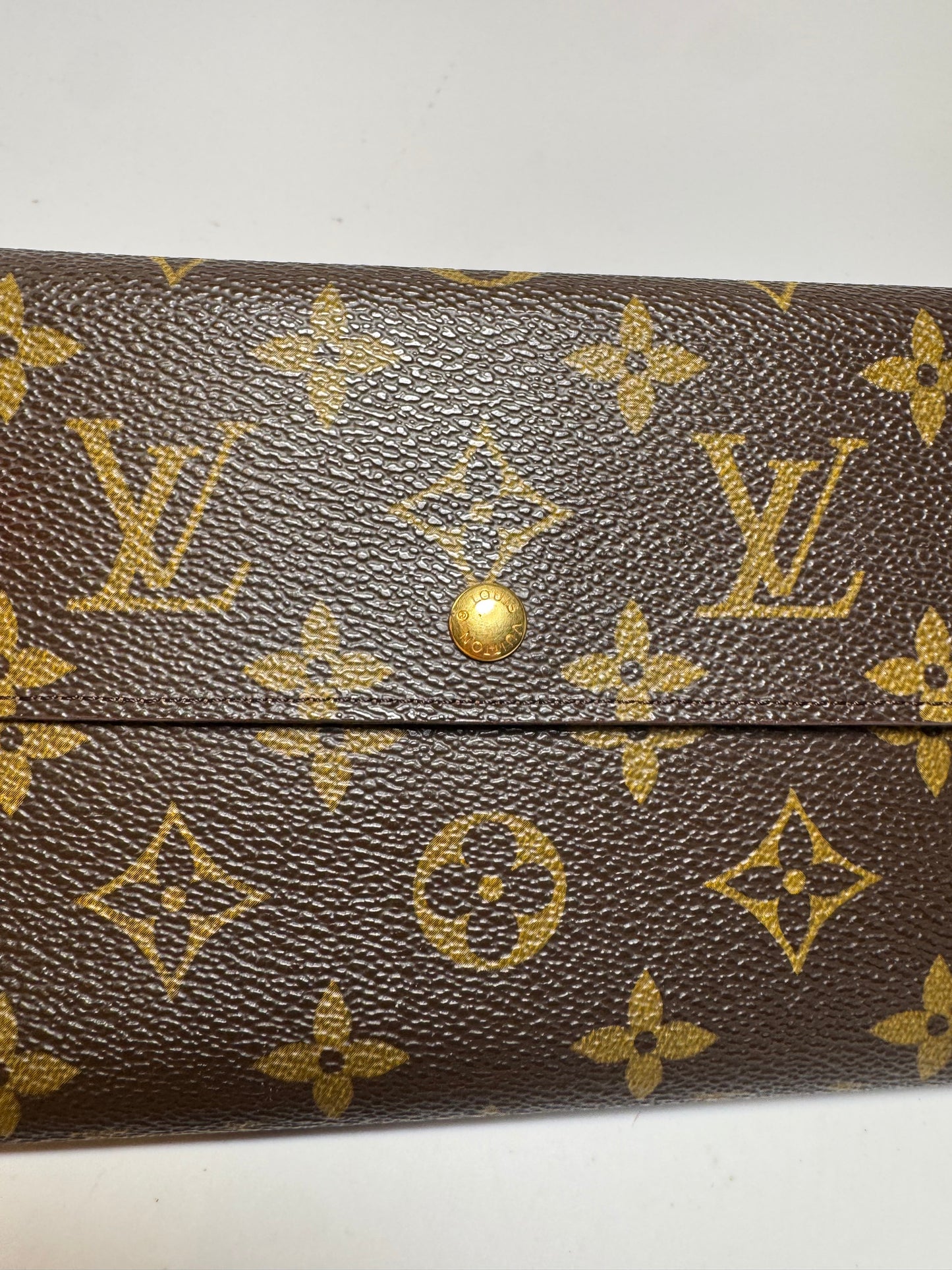 Louis Vuitton Monogram Porte Tresor Etui Papiers Wallet January 1996 in France