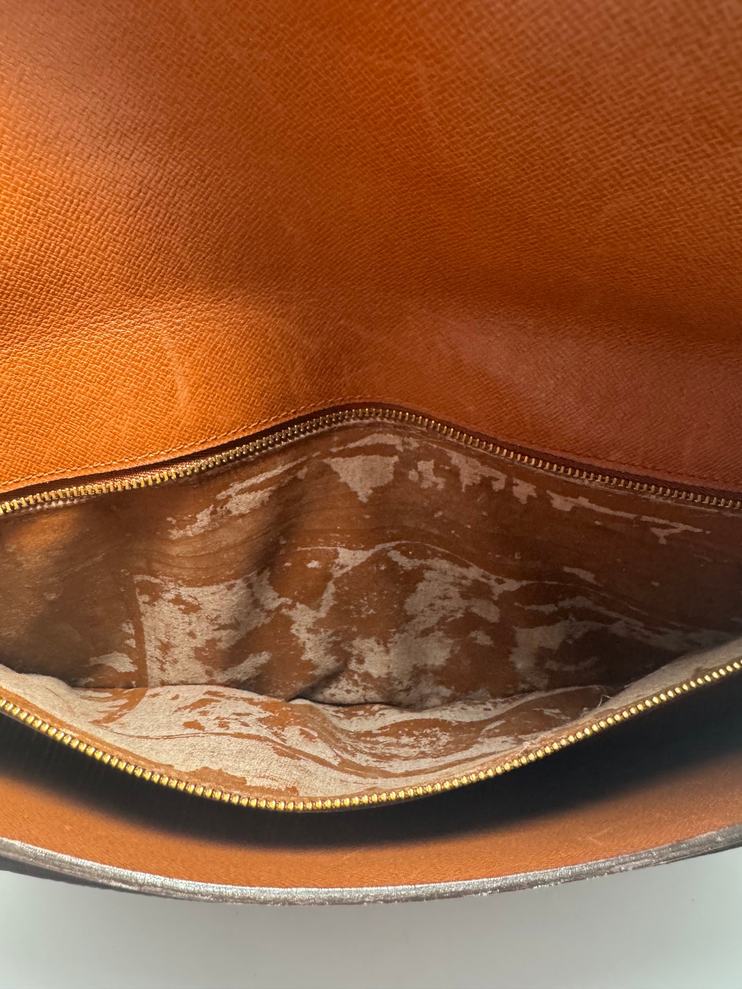 Louis Vuitton Monogram Minister Briefcase Document Clutch