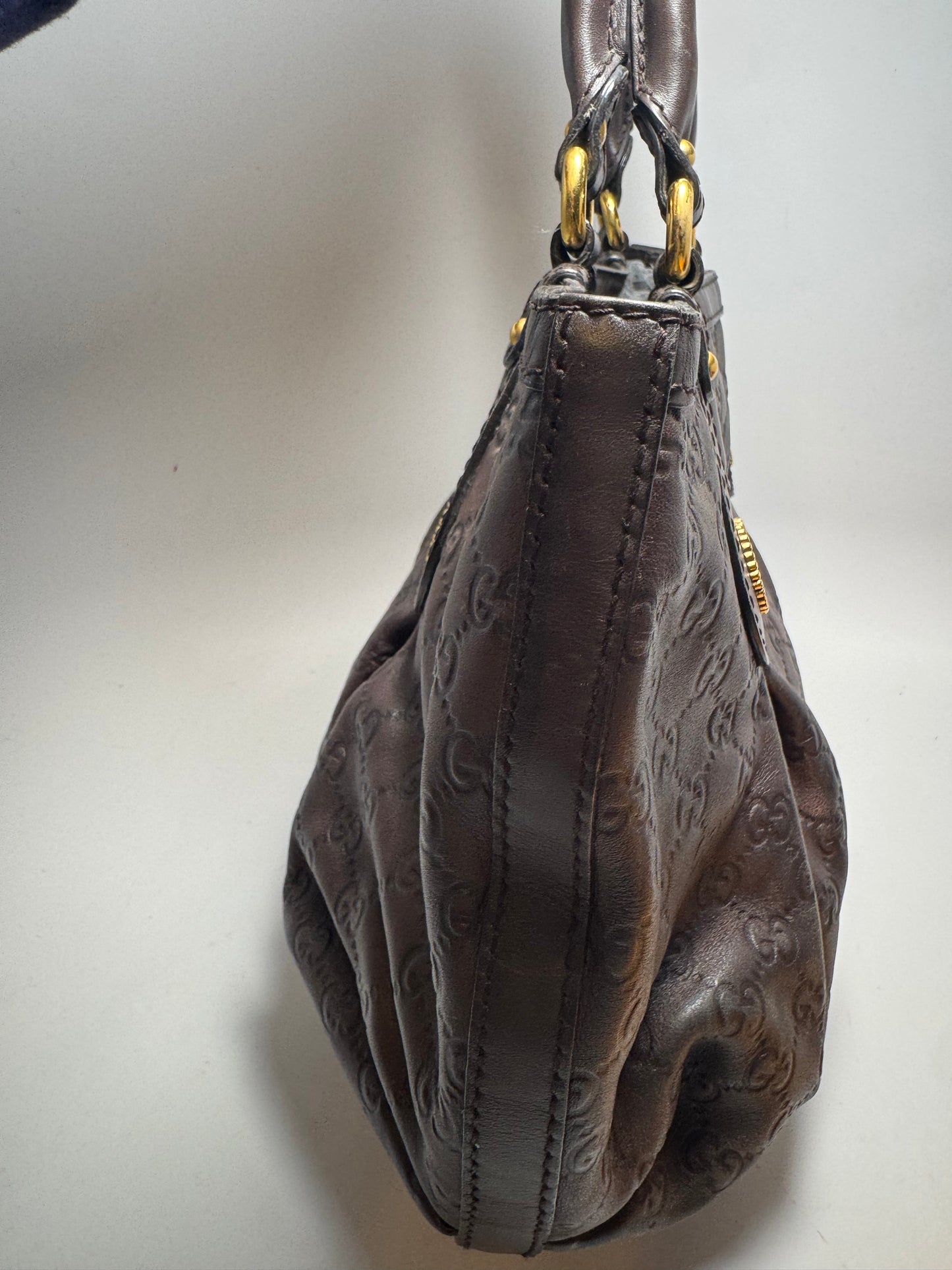 Gucci Brown Guccissima Scarlett Tote Bag