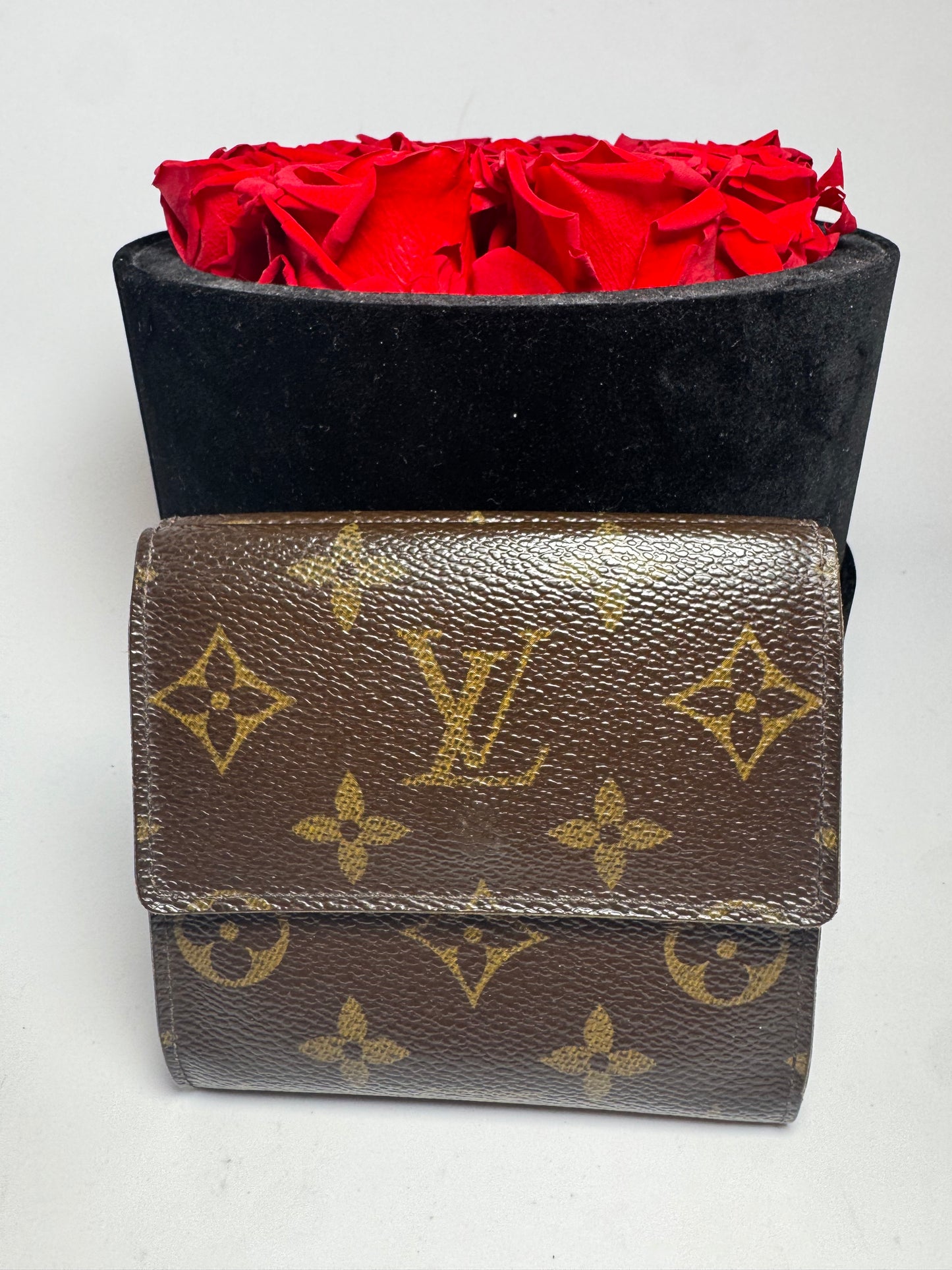 Louis Vuitton Elise Monogram Compact Wallet Made in February 2006 in France