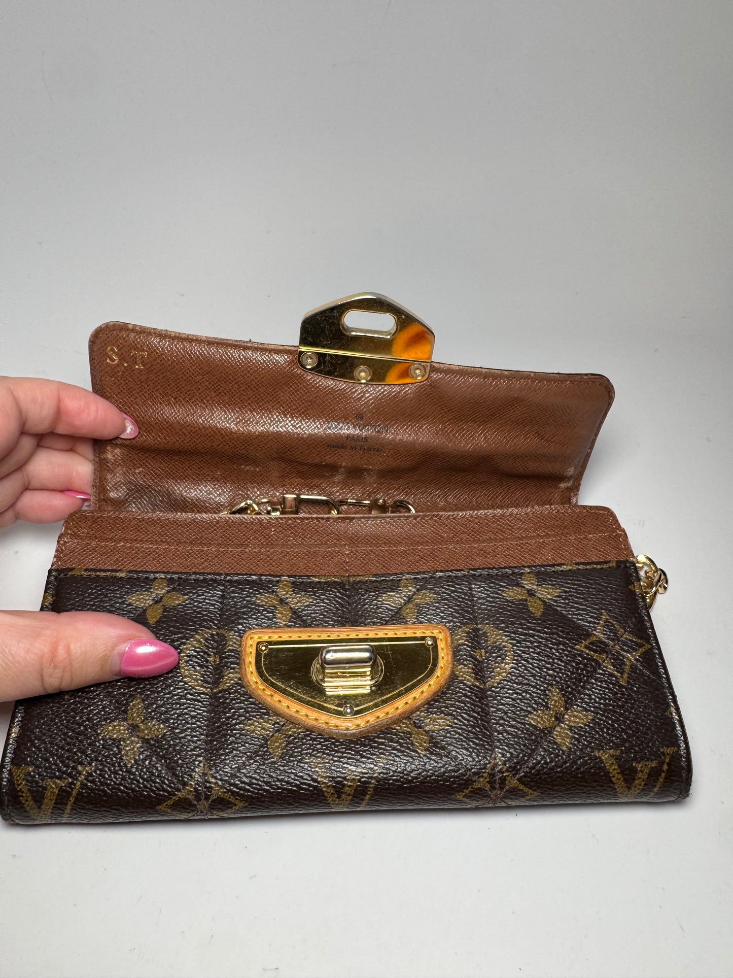 Louis Vuitton Limited Edition Etiole Sarah Wallet on Chain Monogram, Made in France 24th week of 2011