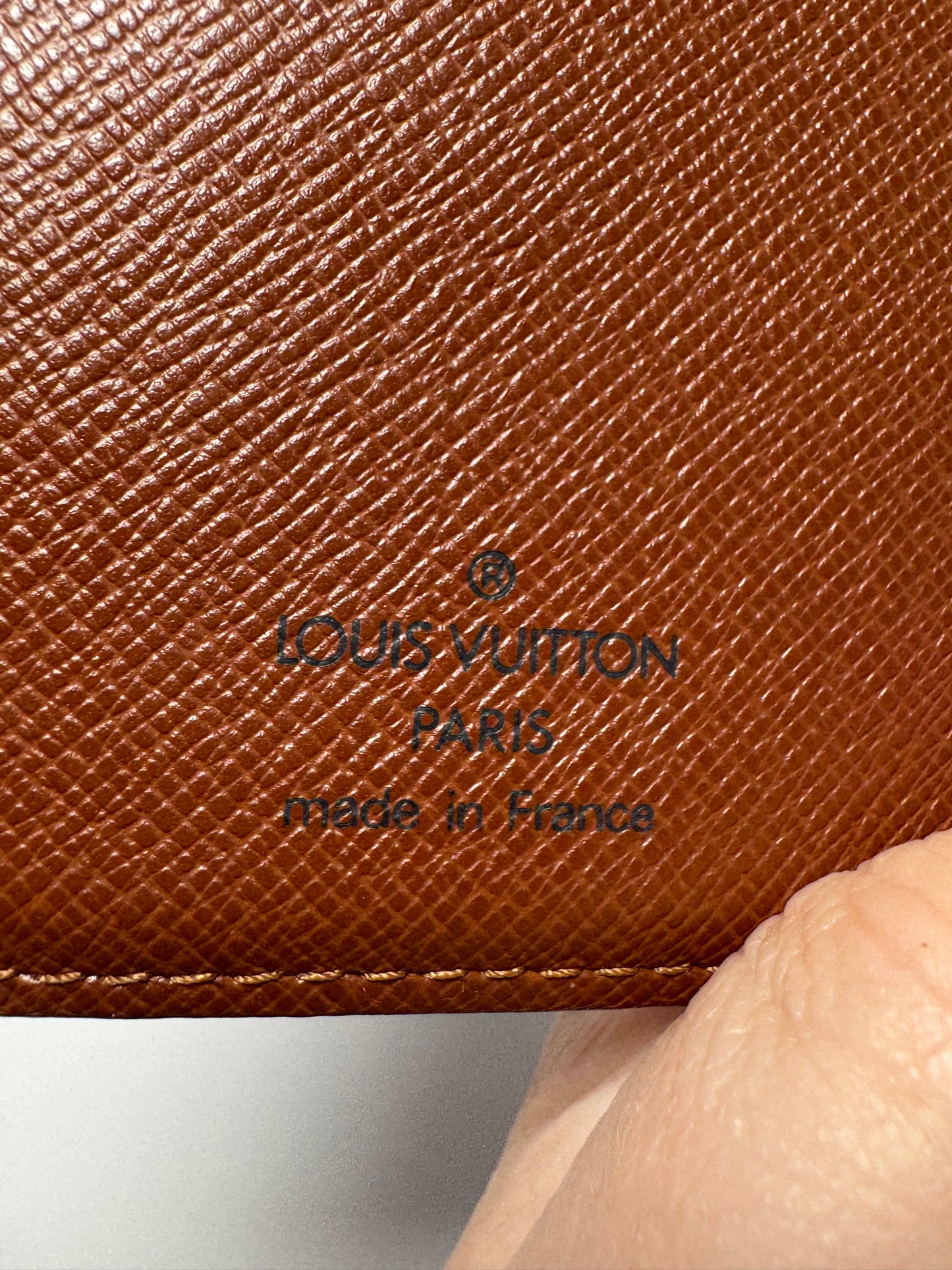 Louis Vuitton Monogram Agenda PM/Planner/Passport Holder- France June 2002