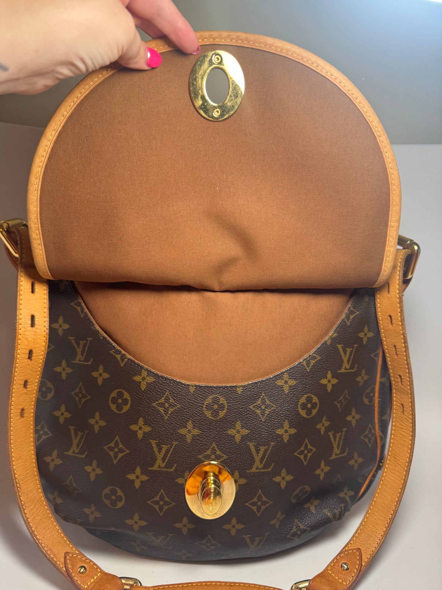 Louis Vuitton Tulum GM Monogram 2Way Crossbody/Shoulder Bag Made in France