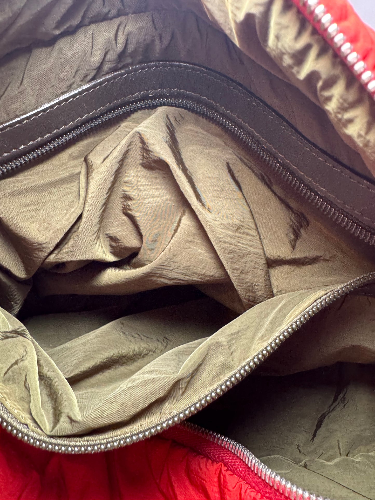 Chanel Coco Cocoon Tote Bag Red Nylon Tote
