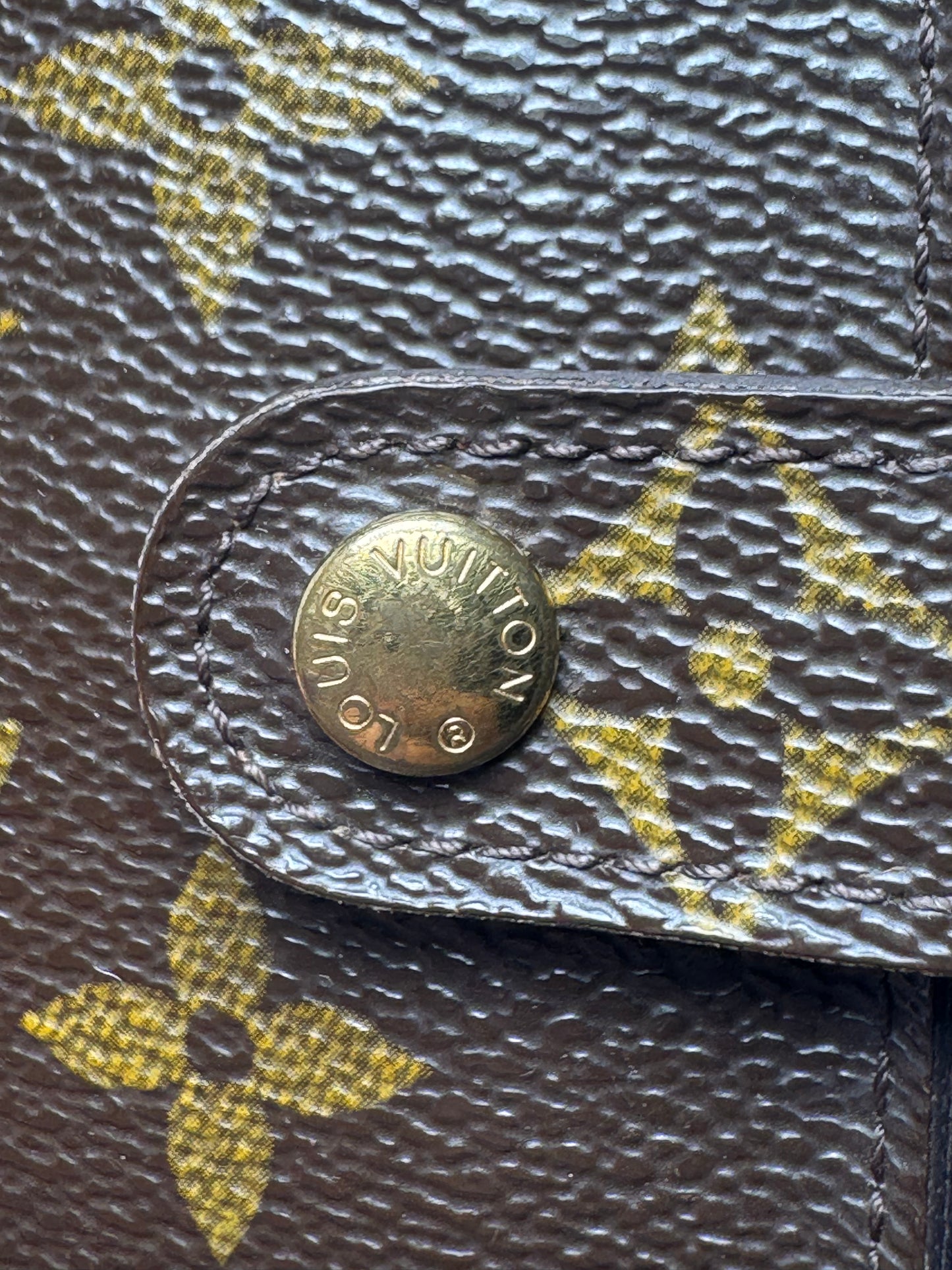 Louis Vuitton Agenda PM Planner/Passport Holder Monogram Made in France July 2002
