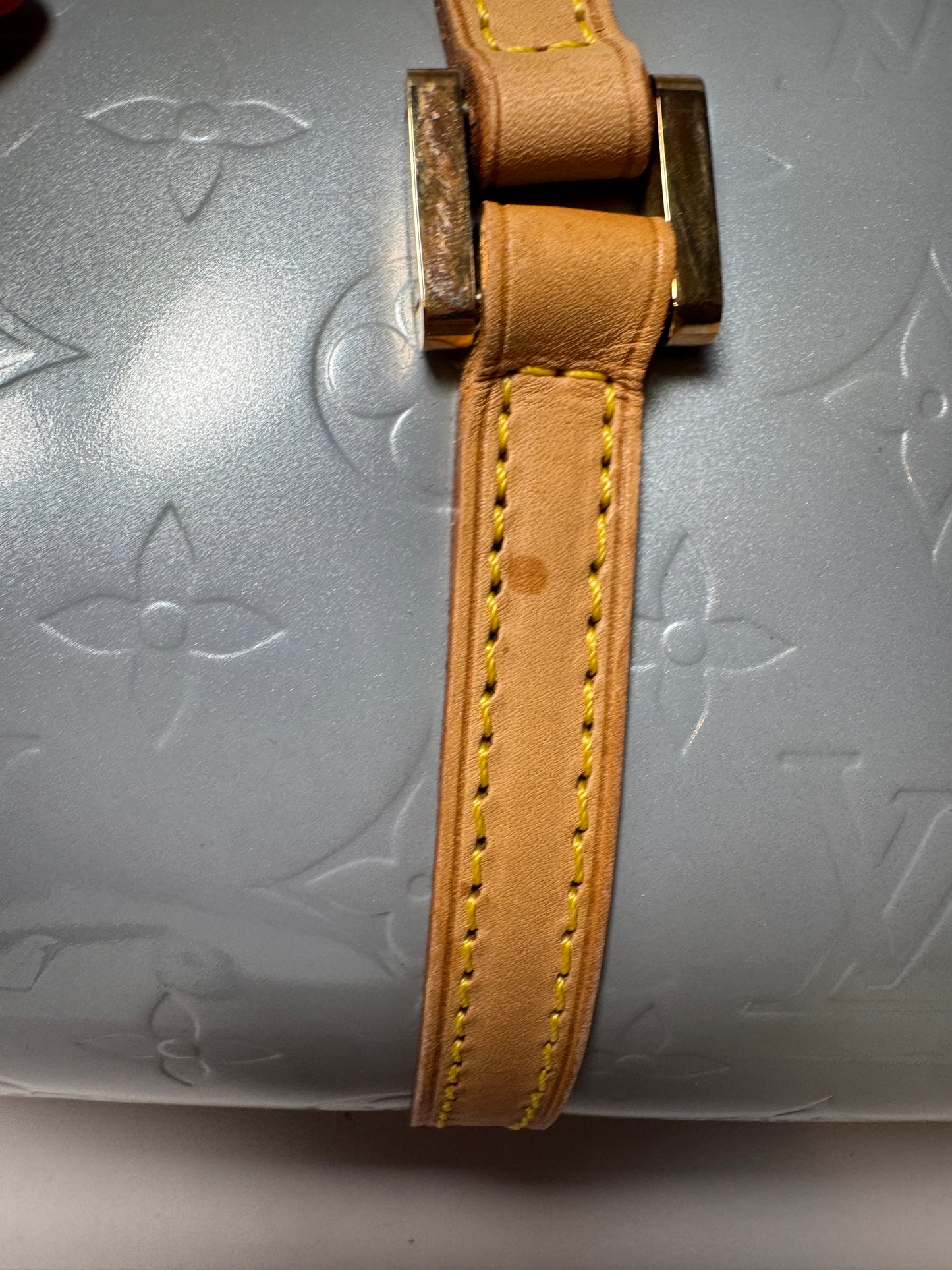 Louis Vuitton Y2K Bedford Lavender Vernis Leather Barrel Bag