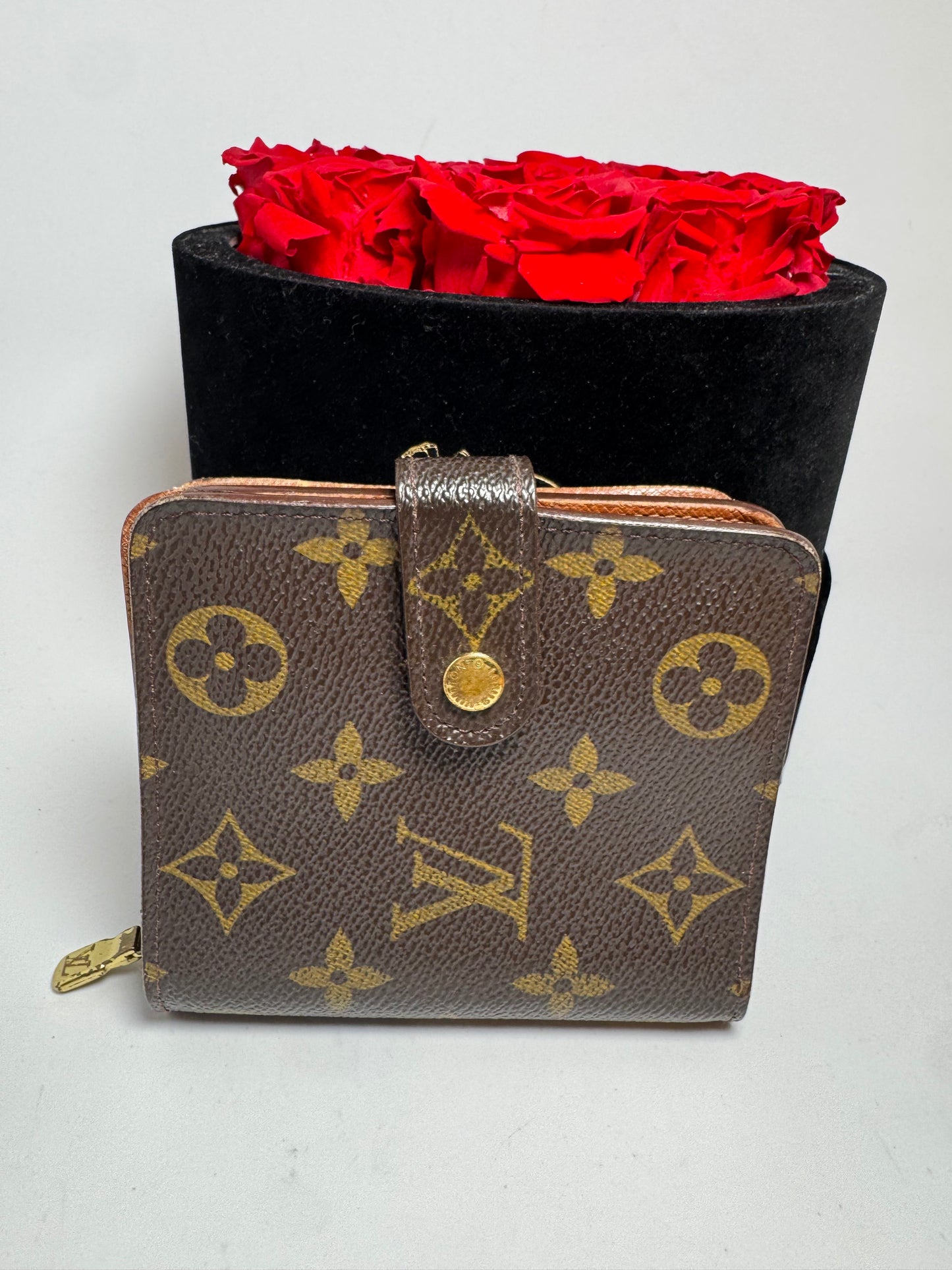 Louis Vuitton Monogram Compact Zippy Wallet Made in Spain, May 1998