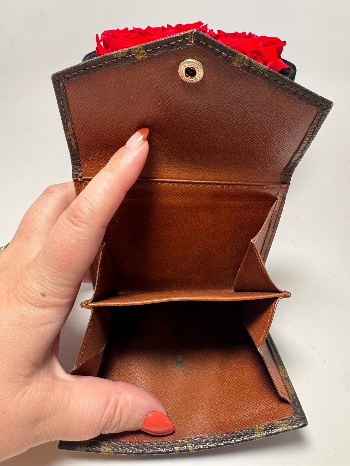 Louis Vuitton Monogram Elise Compact Wallet- Pre Date Code