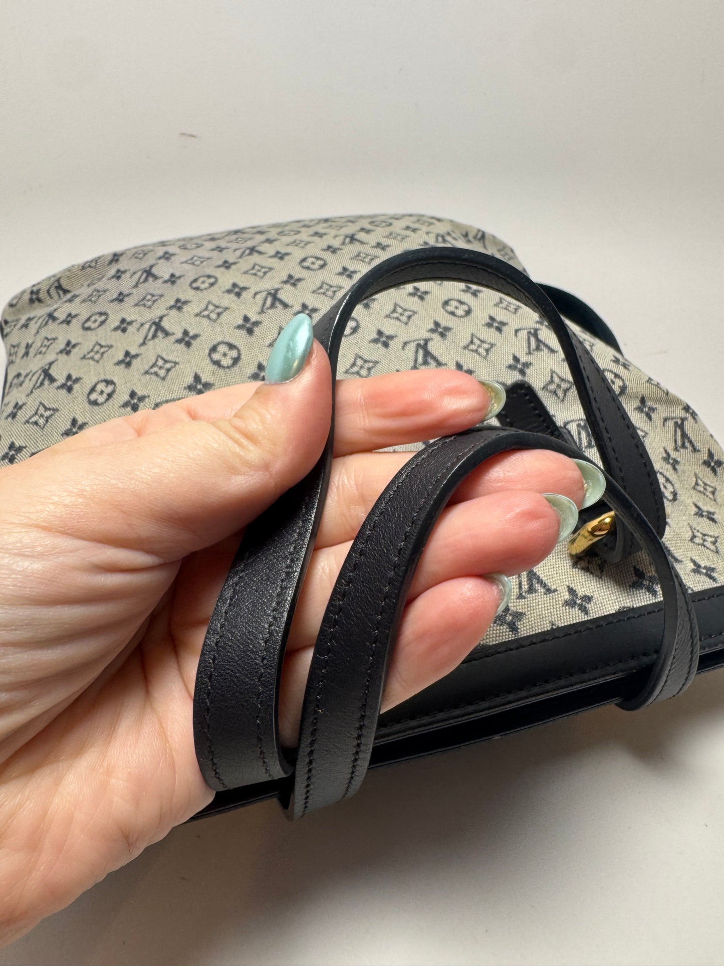 Louis Vuitton Mini Lin Francois Monogram Tote/Shoulder Bag