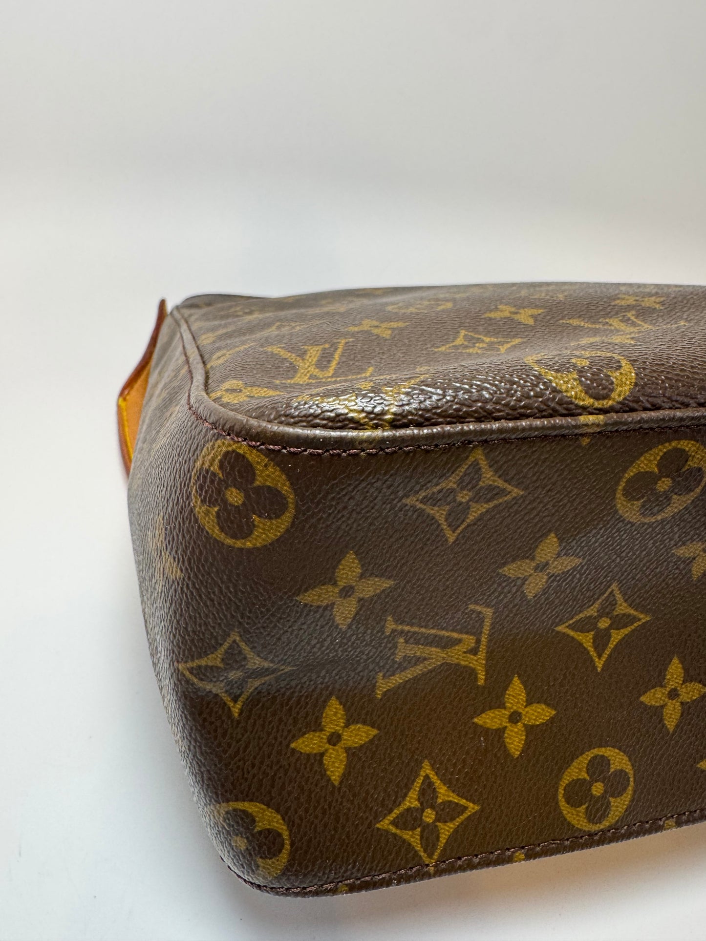 Louis Vuitton Looping GM Monogram Shoulder Bag Vintage Made in France