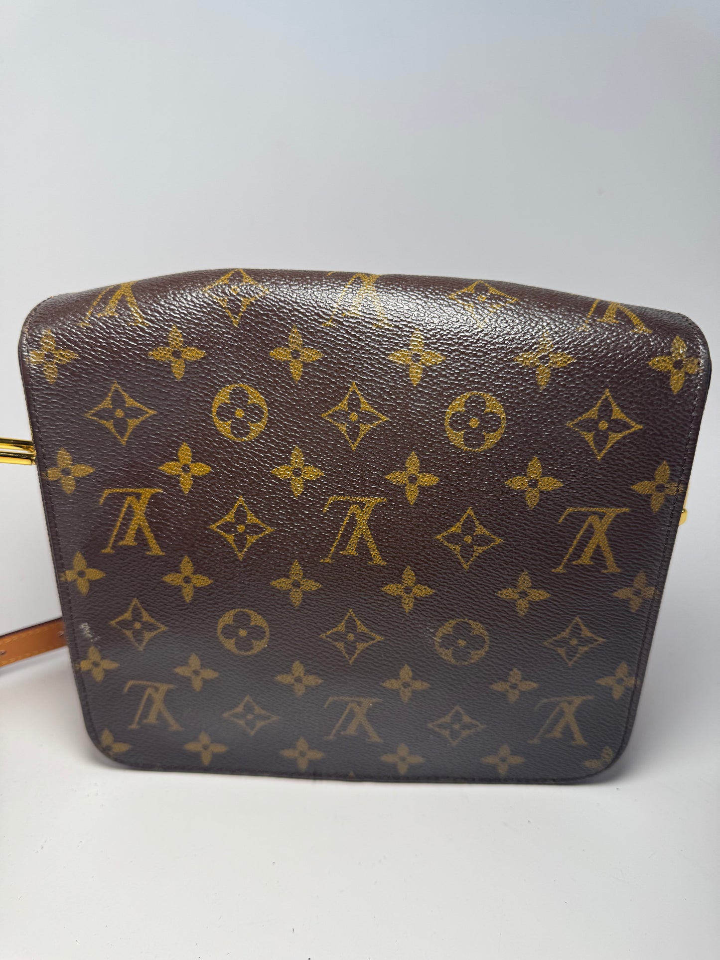 Louis Vuitton Cartouchière MM Monogram Crossbody- FAIR condition France September 1995