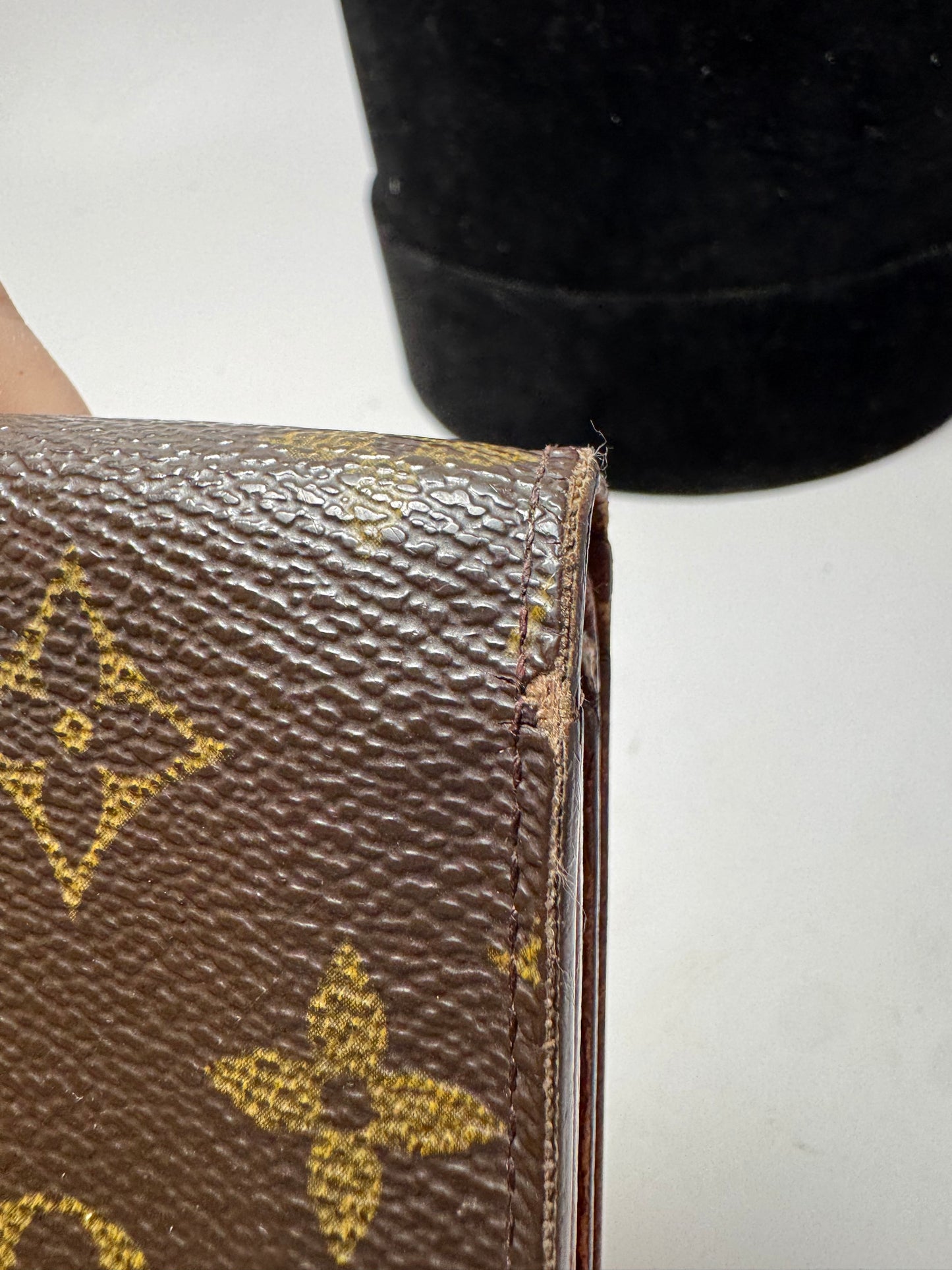 Louis Vuitton Porte Tressor Monogram Compact Wallet