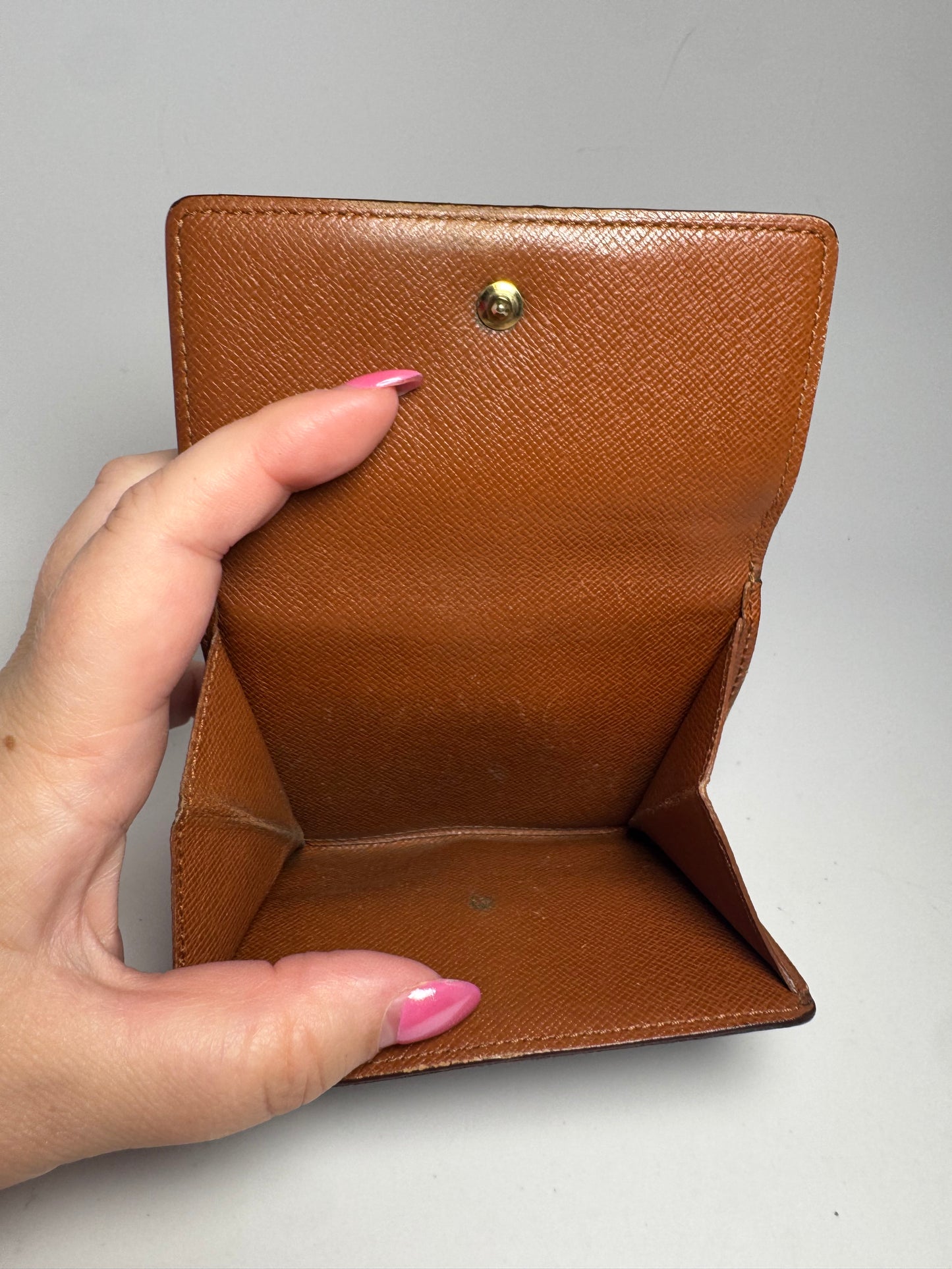 Louis Vuitton Elise Monogram Trifold Wallet Made in France