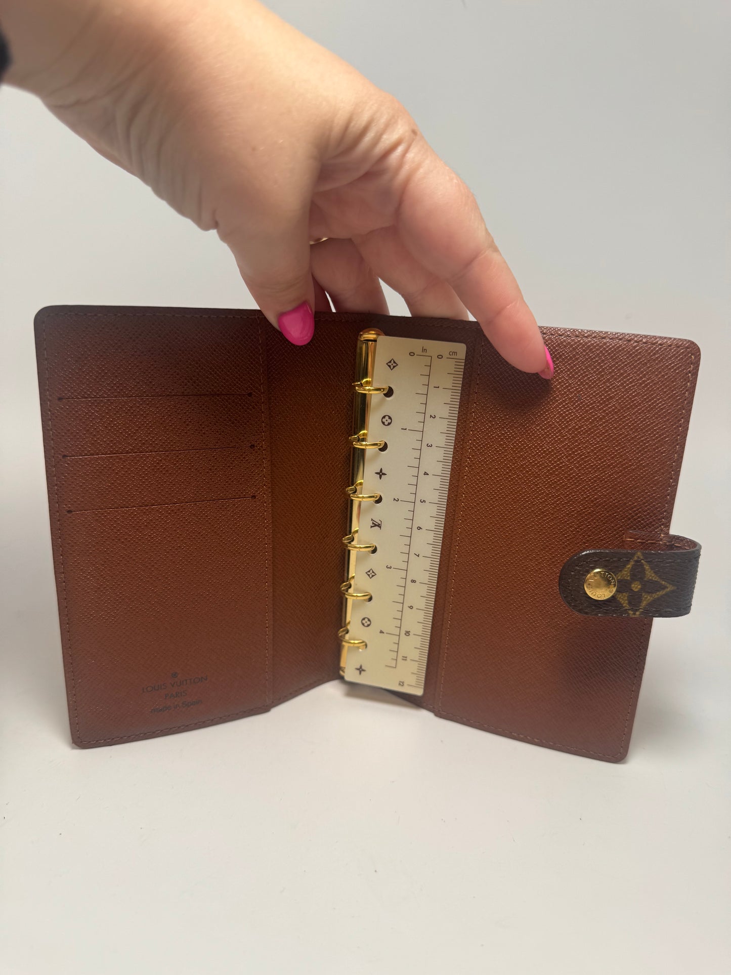 Louis Vuitton Agenda PM Monogram Planner / Passport Holder