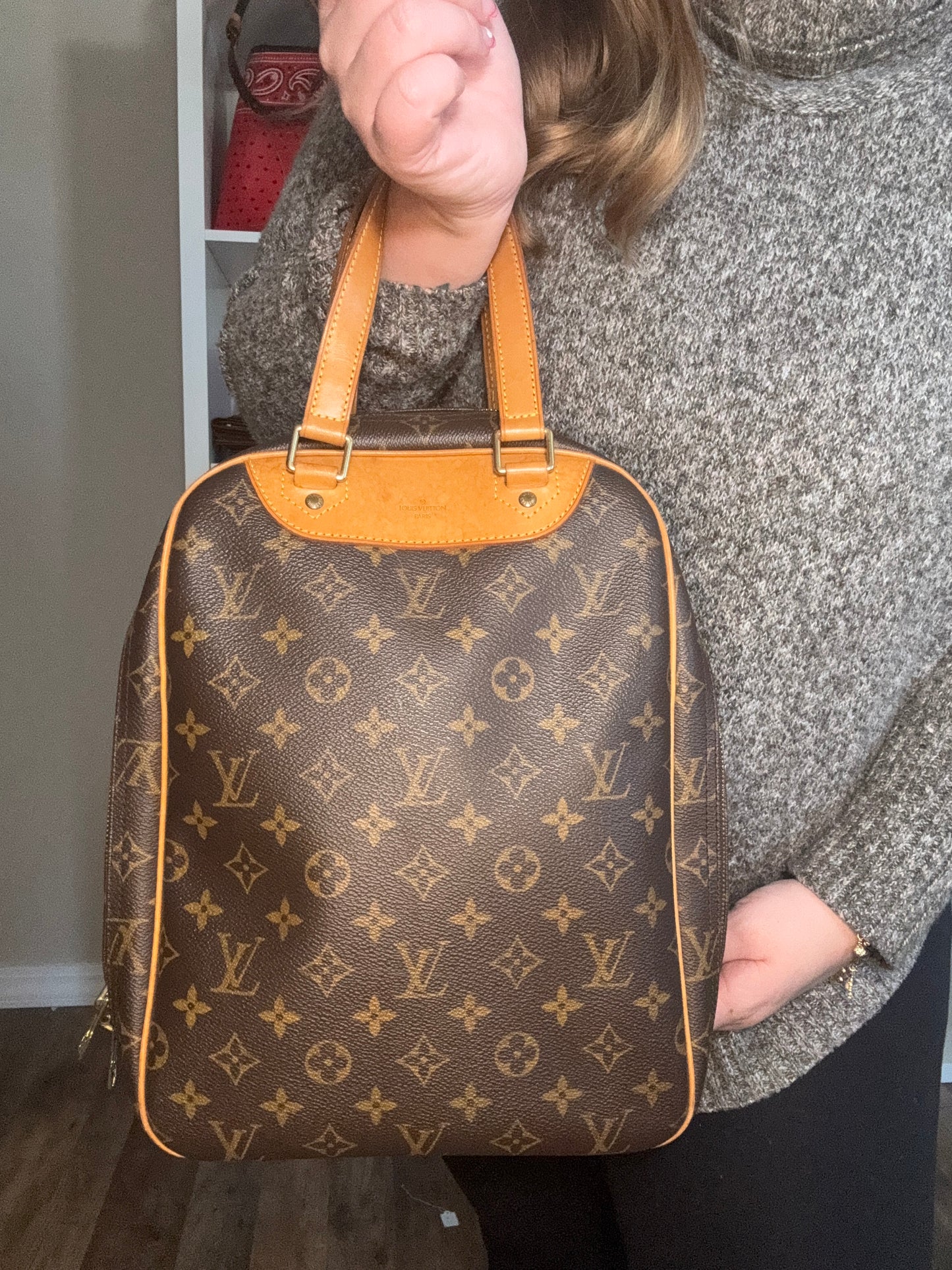 Louis Vuitton Excursion Monogram Travel Bag / Satchel
