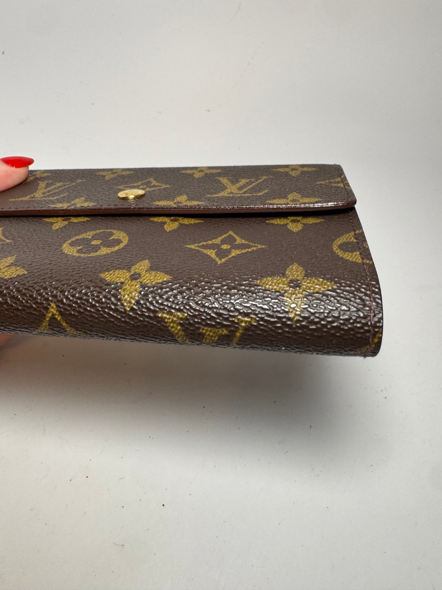 Louis Vuitton Monogram Porte Tresor Etui Papiers Wallet April 2000 in France