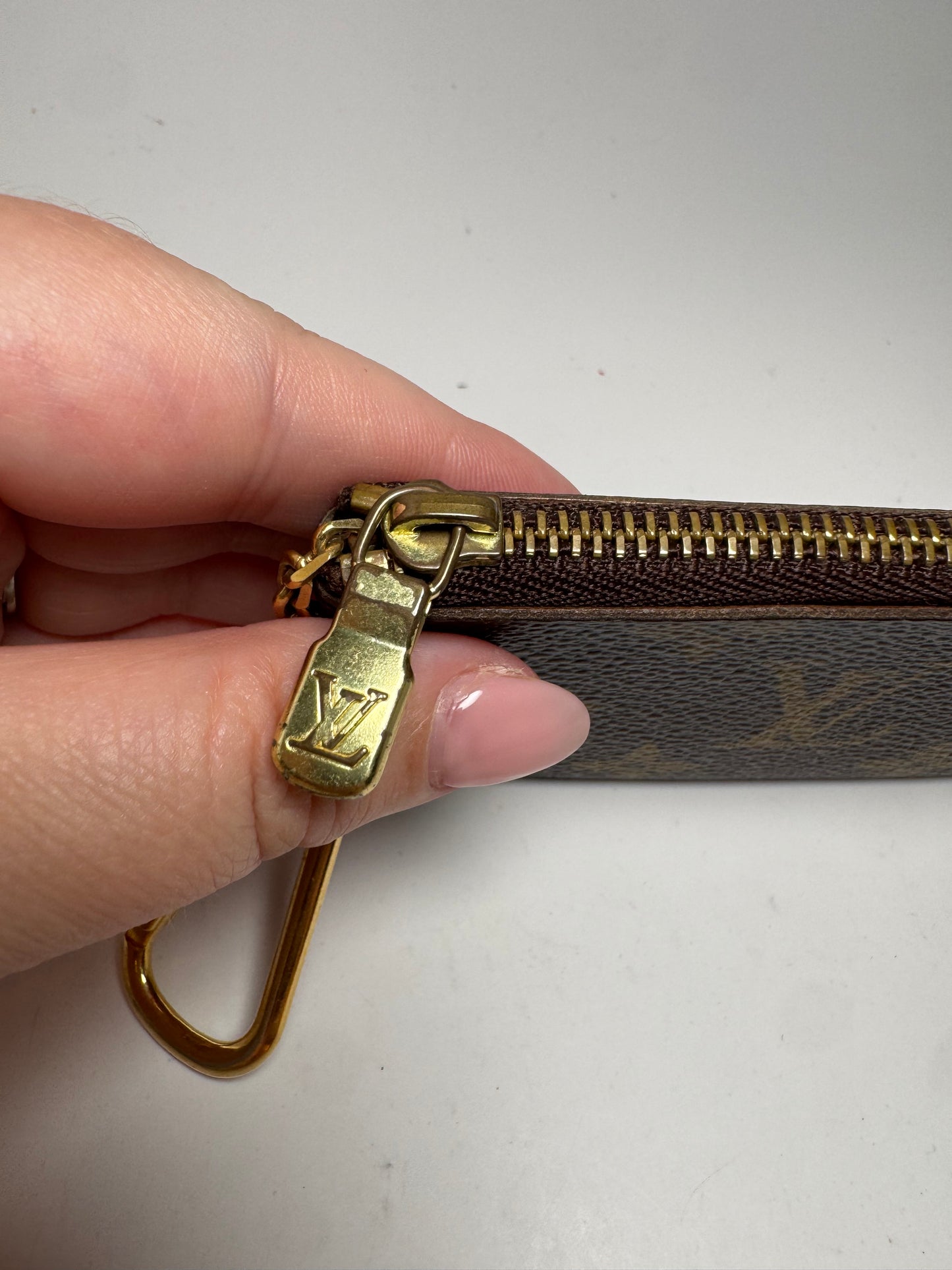 Louis Vuitton Key Cles Key Pouch Monogram Card Case | Made in Spain
