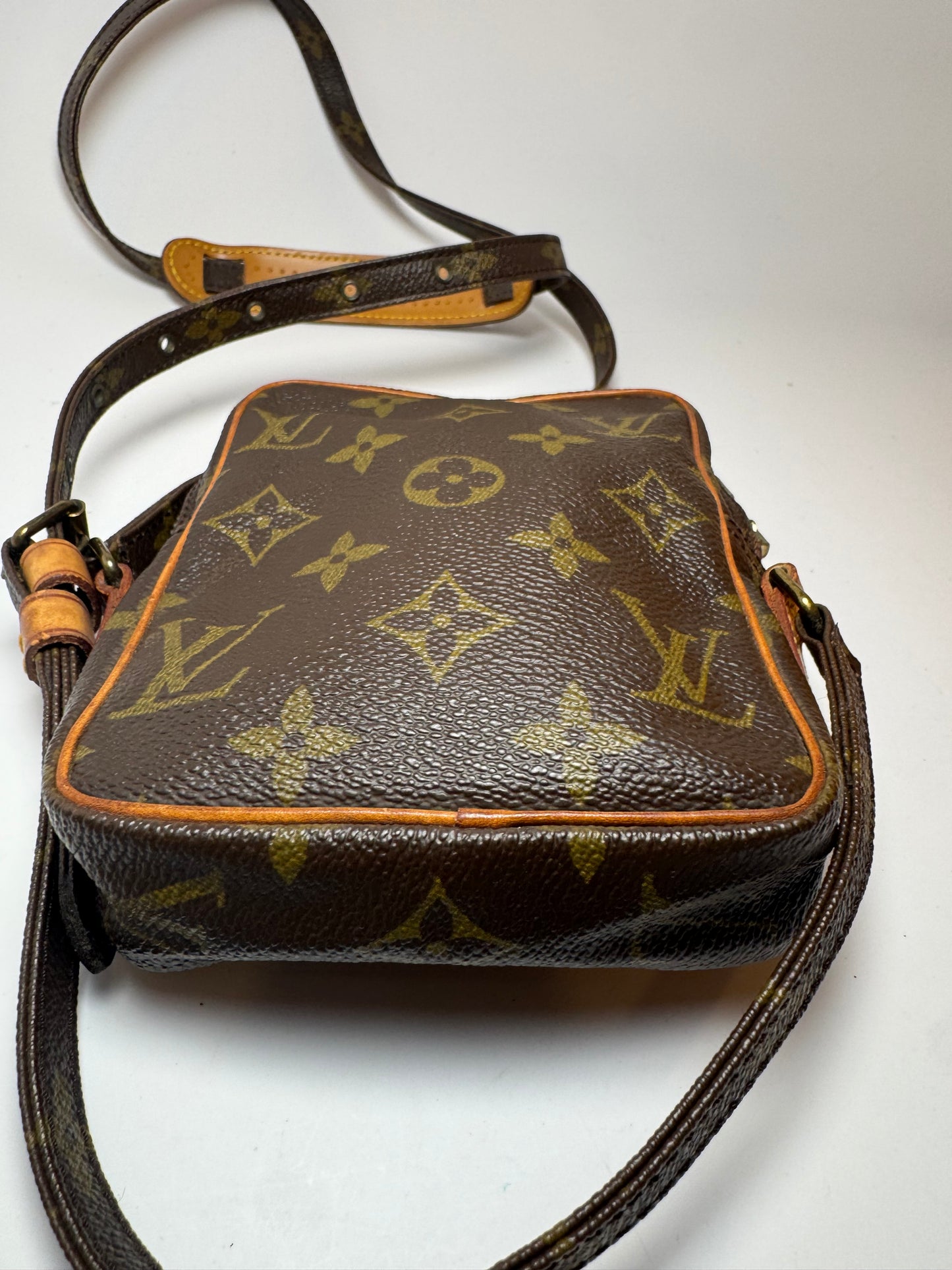 Louis Vuitton Vintage Mini Danube Monogram Crossbody – Made in France (Pre Date Code)