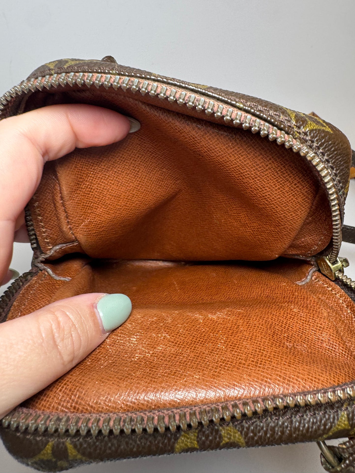 Louis Vuitton Mini Amazon Monogram Crossbody Bag – Vintage 1985, Made in France