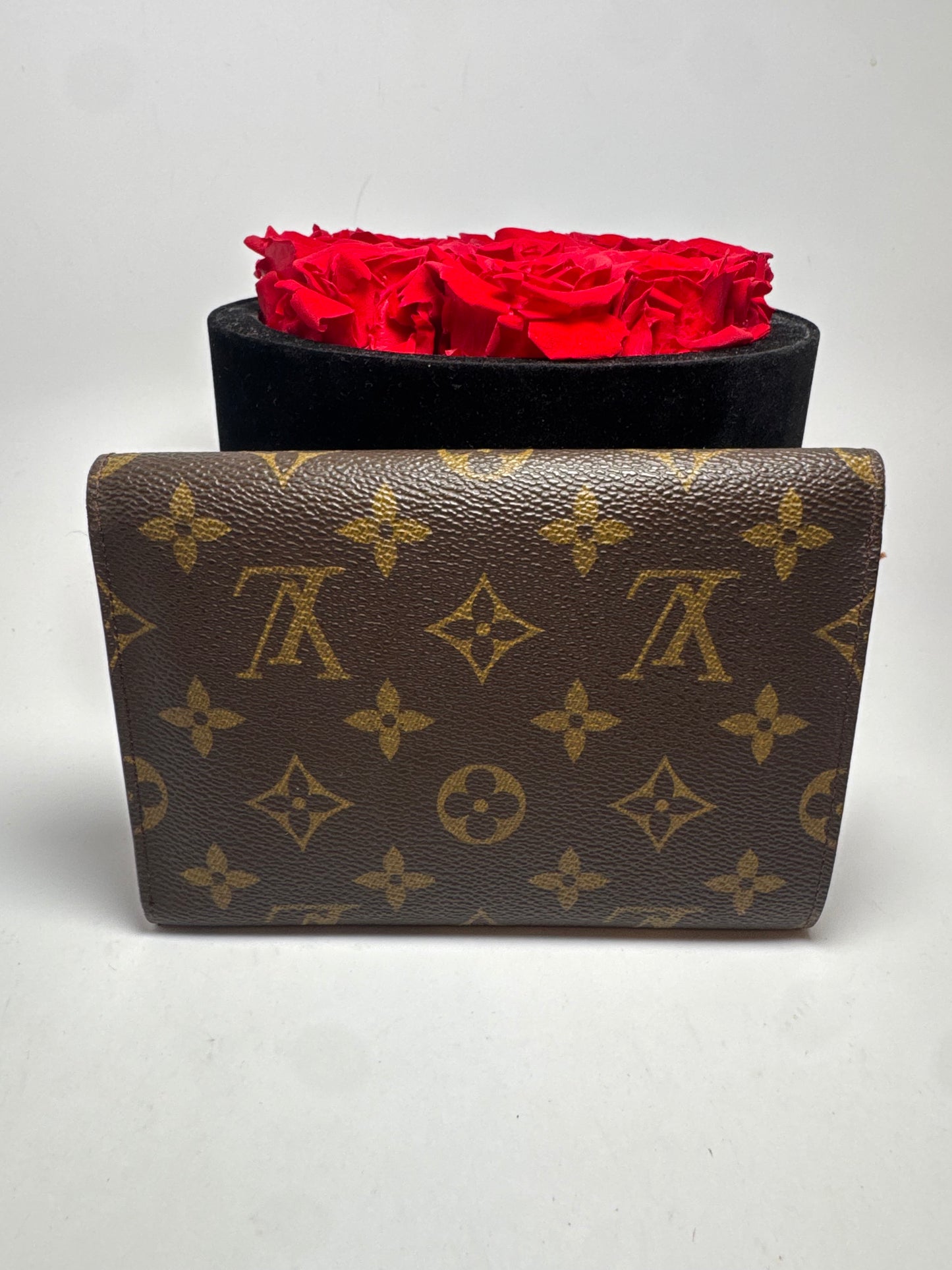 Louis Vuitton Porte Tressor Etui Monogram Wallet/Passport Holder