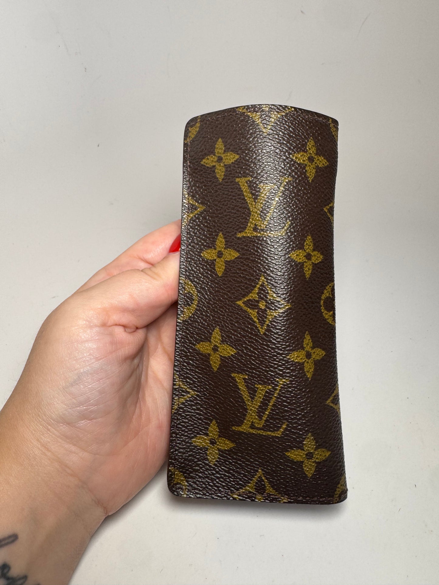 Louis Vuitton Etui Lunette Monogram Sunglasses Case Made in November 1996 in France