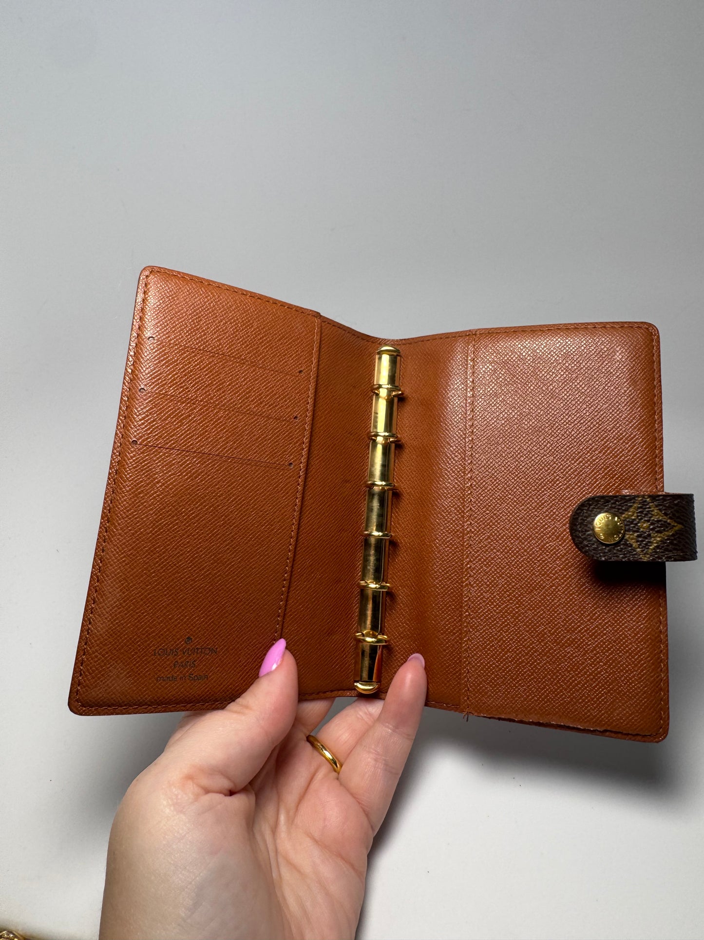 Louis Vuitton Agenda PM Monogram Planner/Passport Holder- Spain November 1997