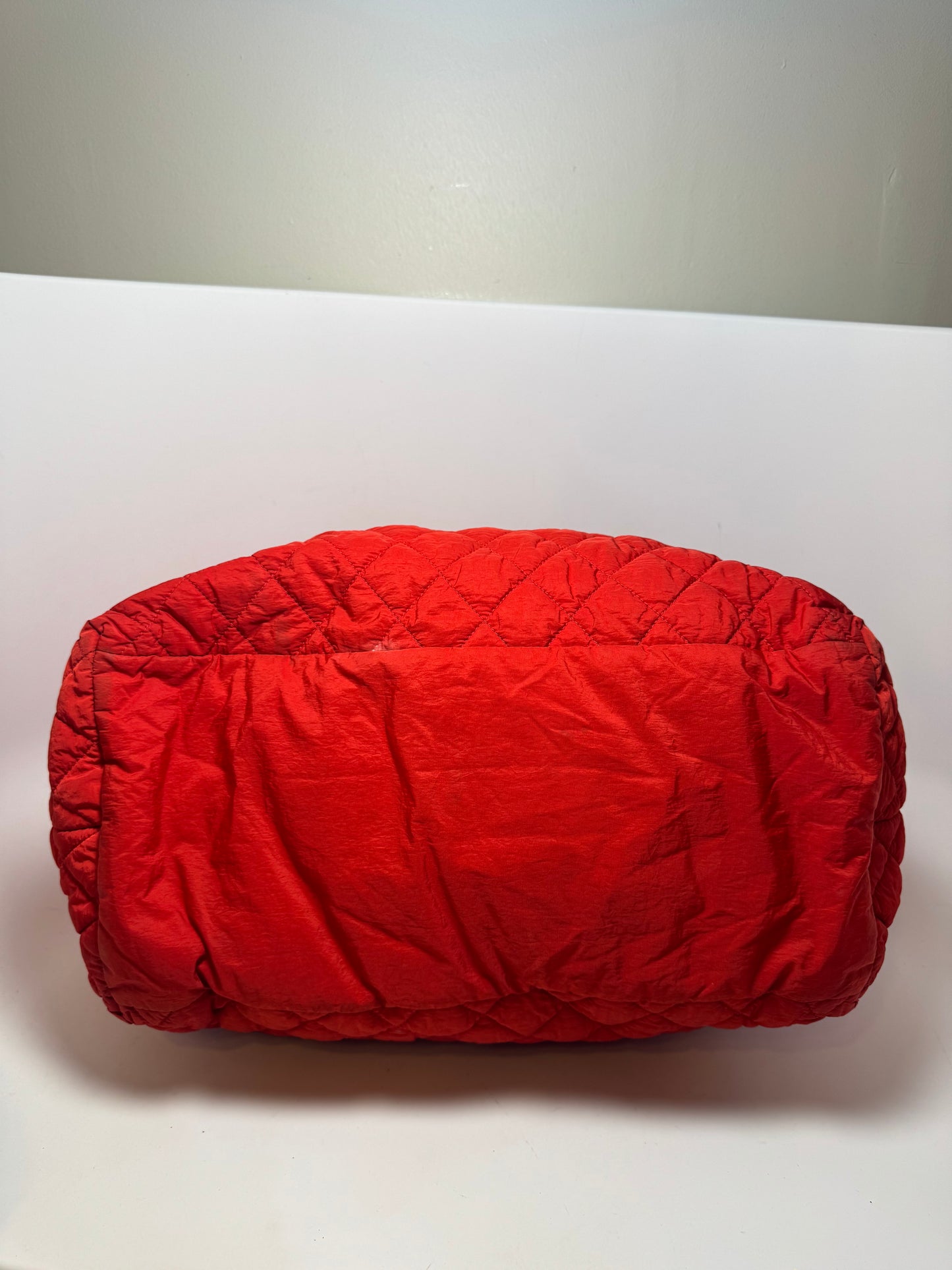 Chanel Coco Cocoon Tote Bag Red Nylon Tote