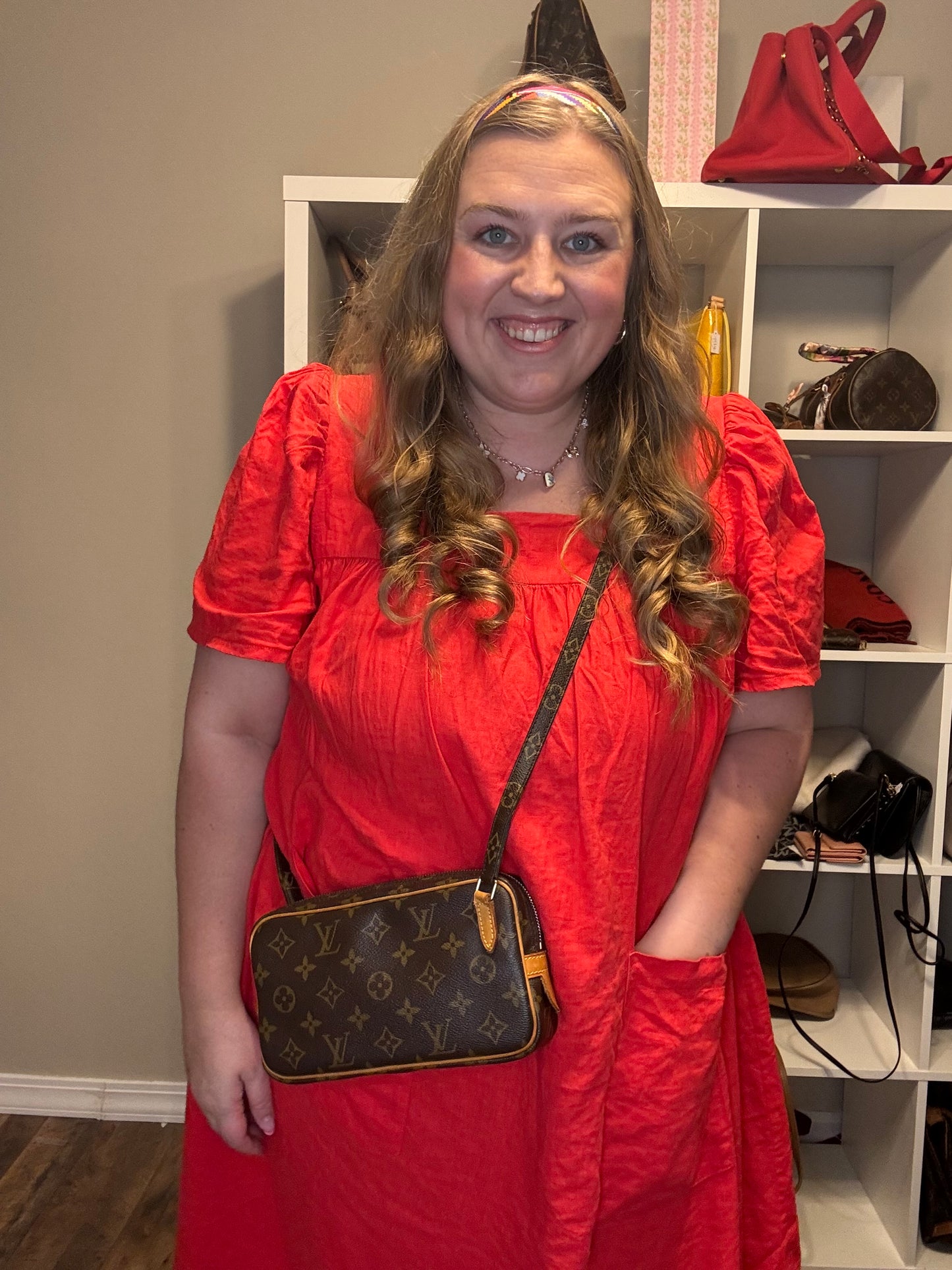 Louis Vuitton Marly Bandoulière Crossbody in Monogram – Made in France