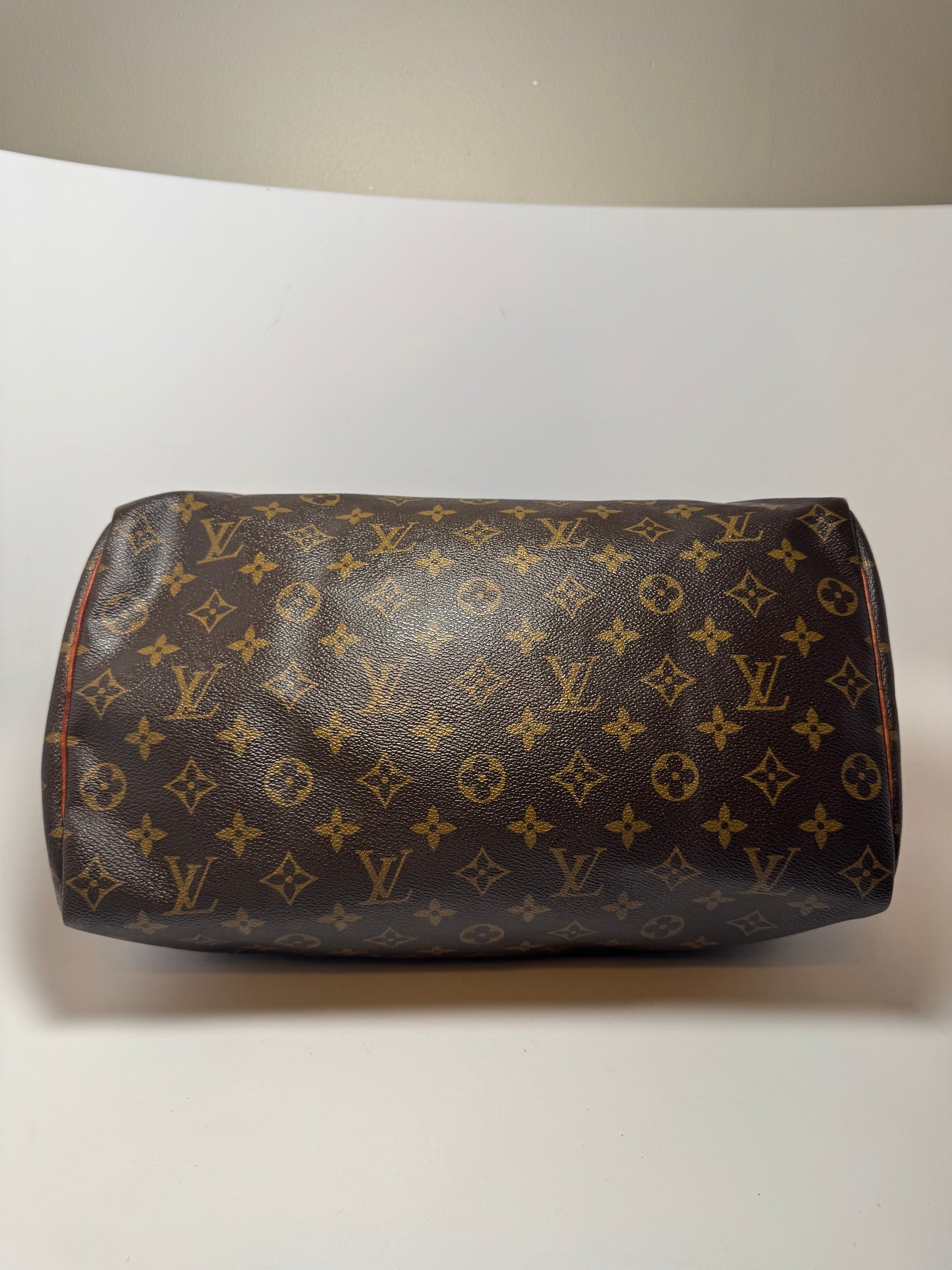 Louis Vuitton Speedy 35 Monogram Satchel Vintage Made in France