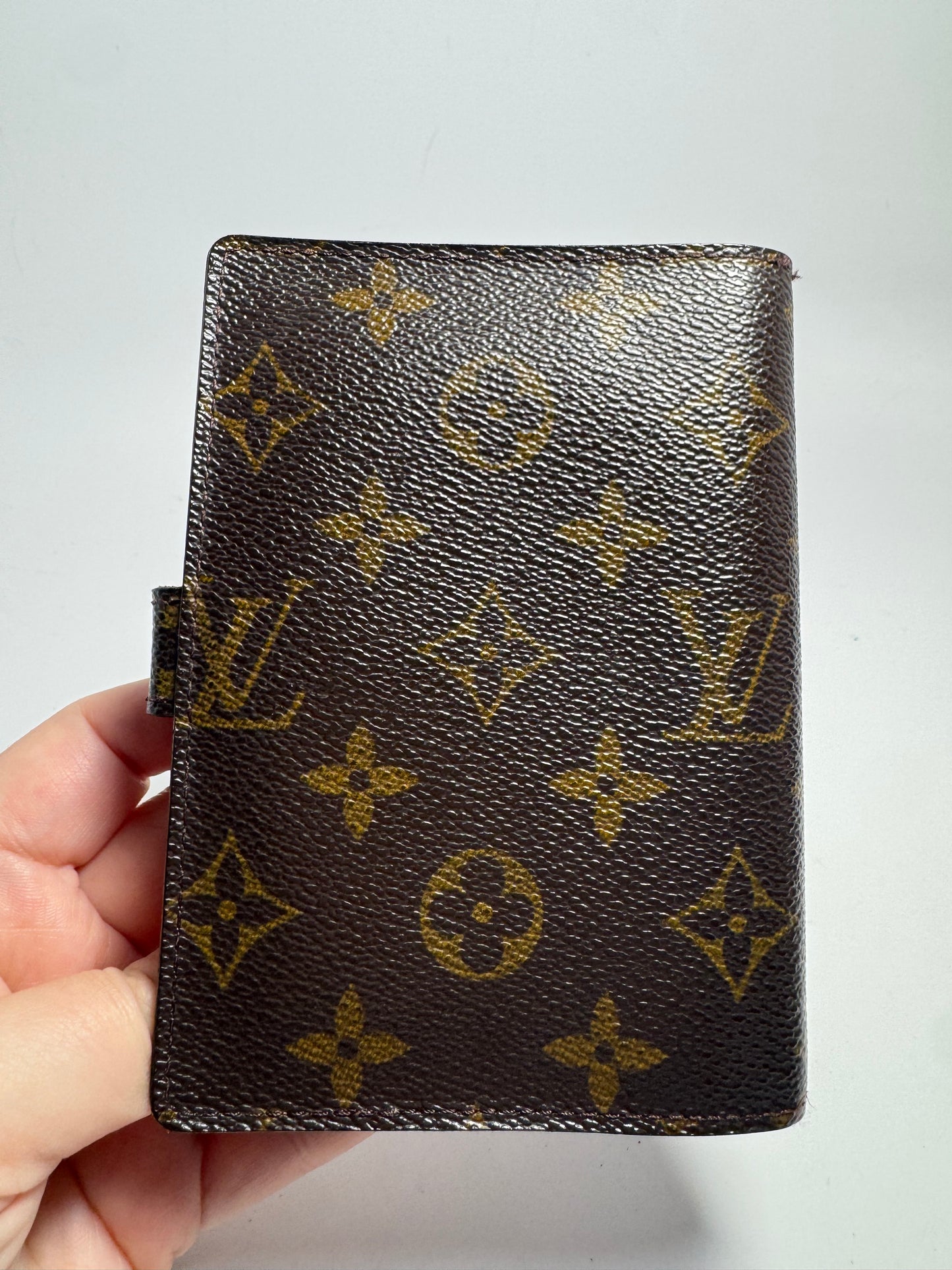 Louis Vuitton Monogram Agenda PM Planner/Passport Holder- Made in Spain June 1999
