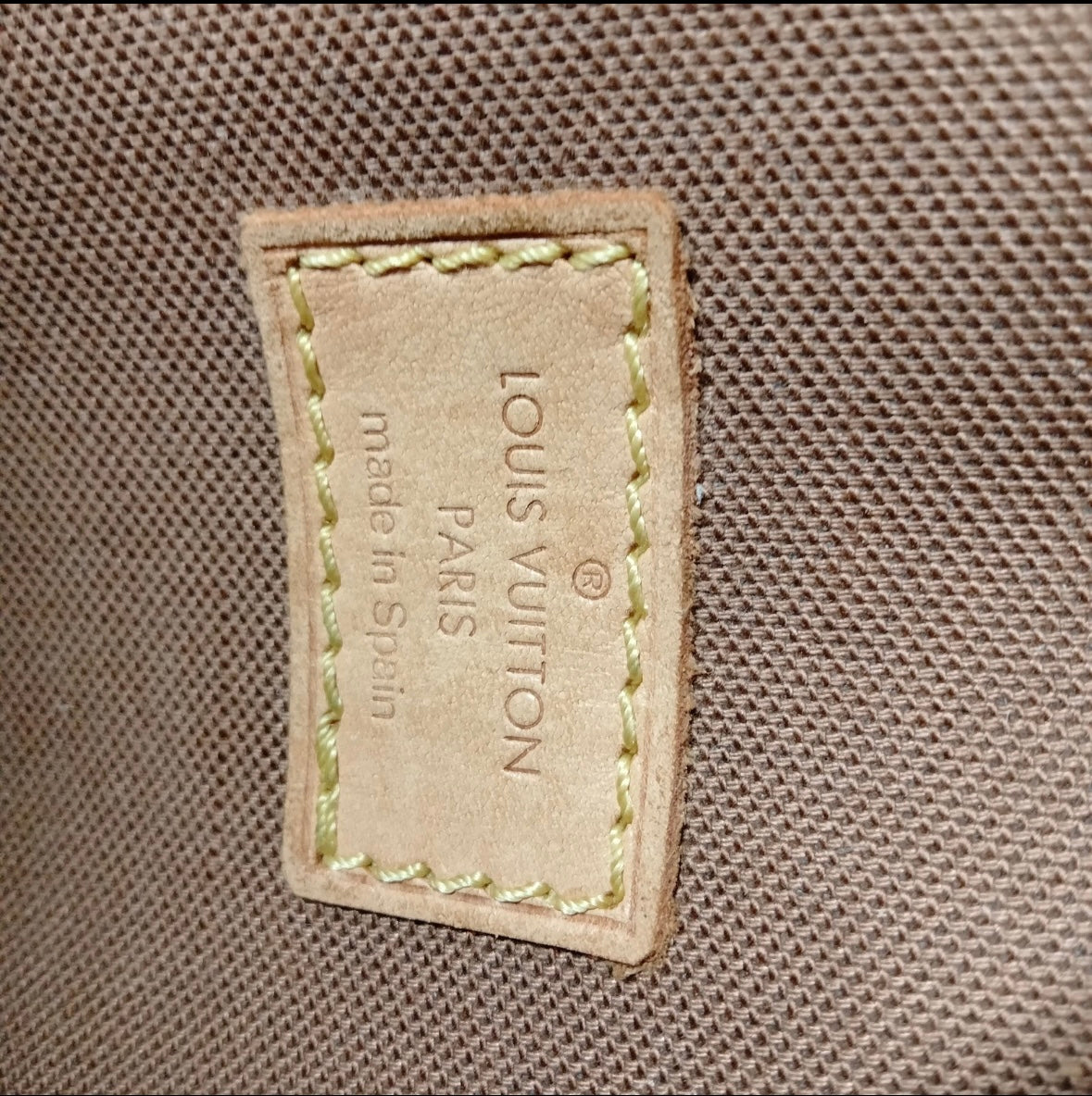 Louis Vuitton Pochette Gange Bum Bag Sling Bag Monogram Canvas