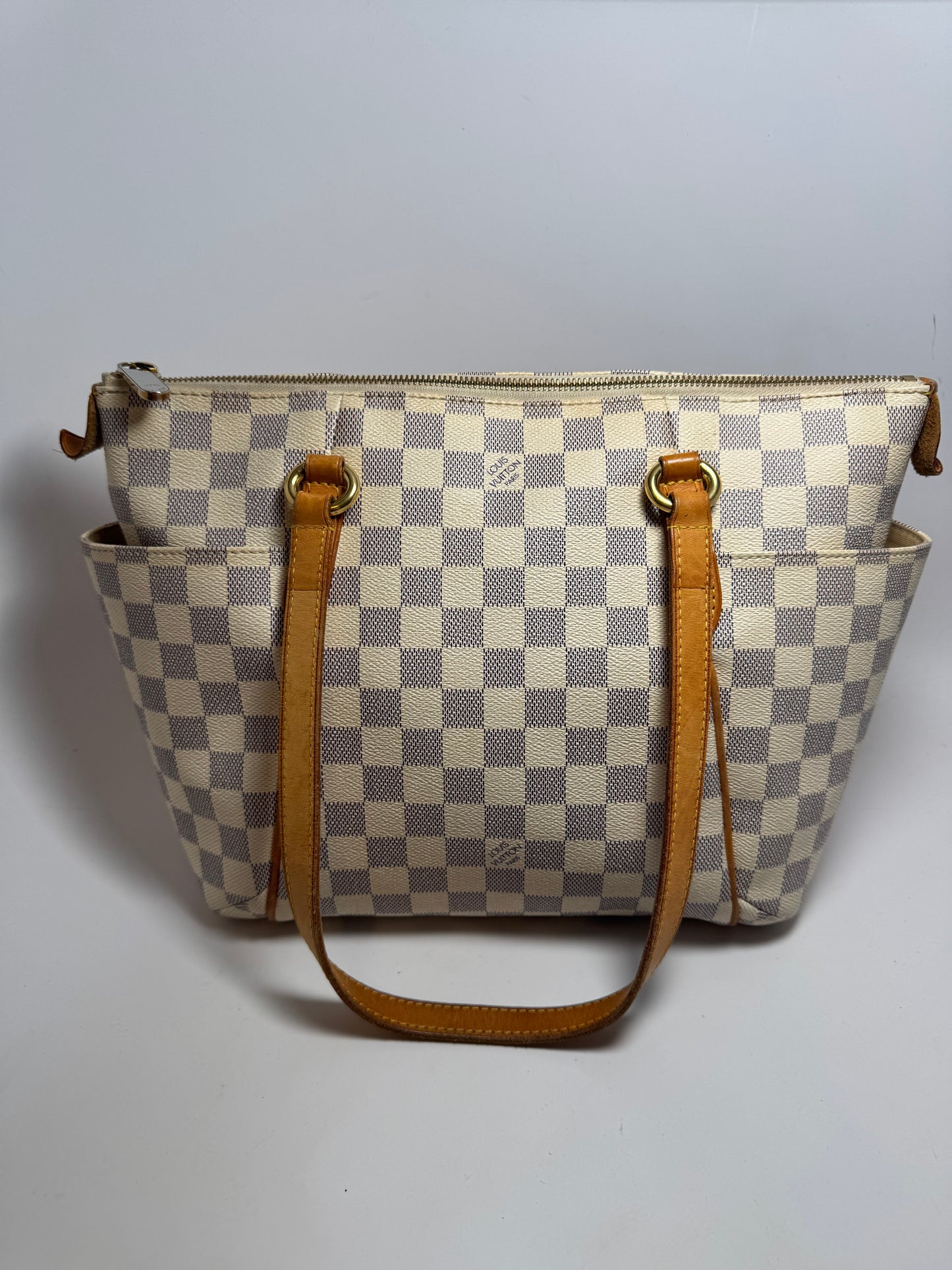 Louis Vuitton Totally PM Damier Azur Tote/Shoulder Bag