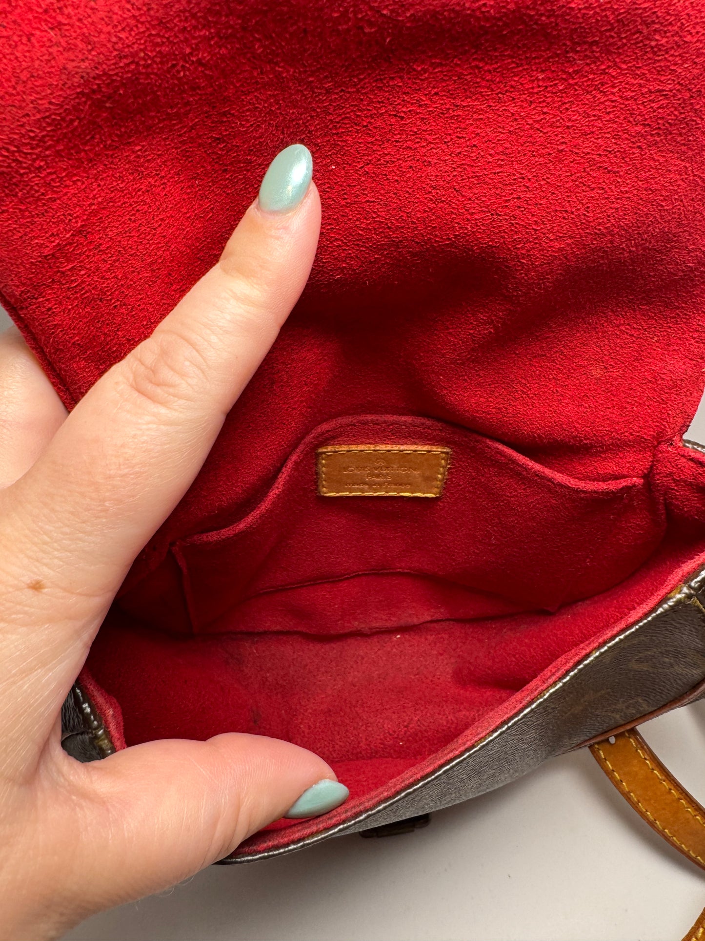 Louis Vuitton Tambourin Monogram Crossbody (RARE!)