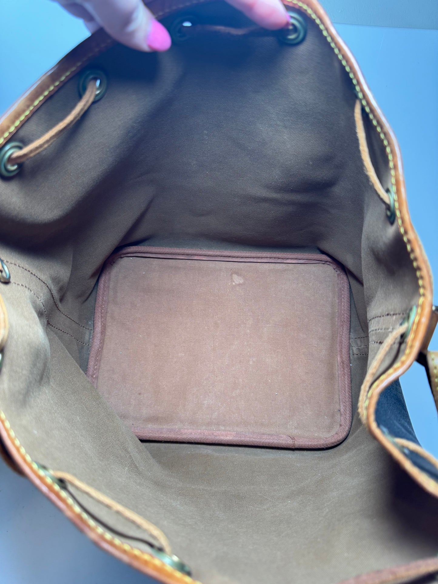 Louis Vuitton Petite Noe Bucket Bag Monogram Made in France W/COA