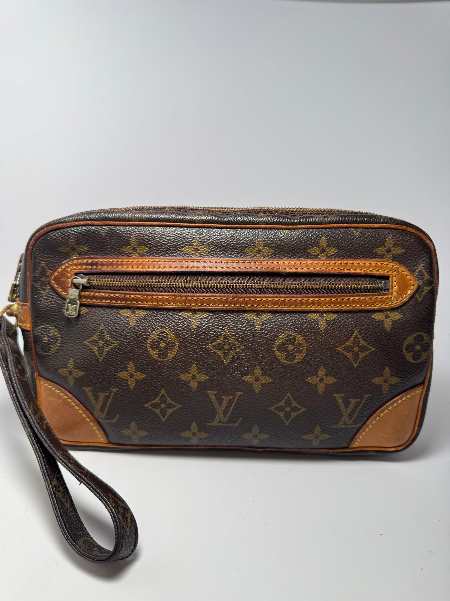 Louis Vuitton Marly Draggone Clutch/Wristlet in Monogram