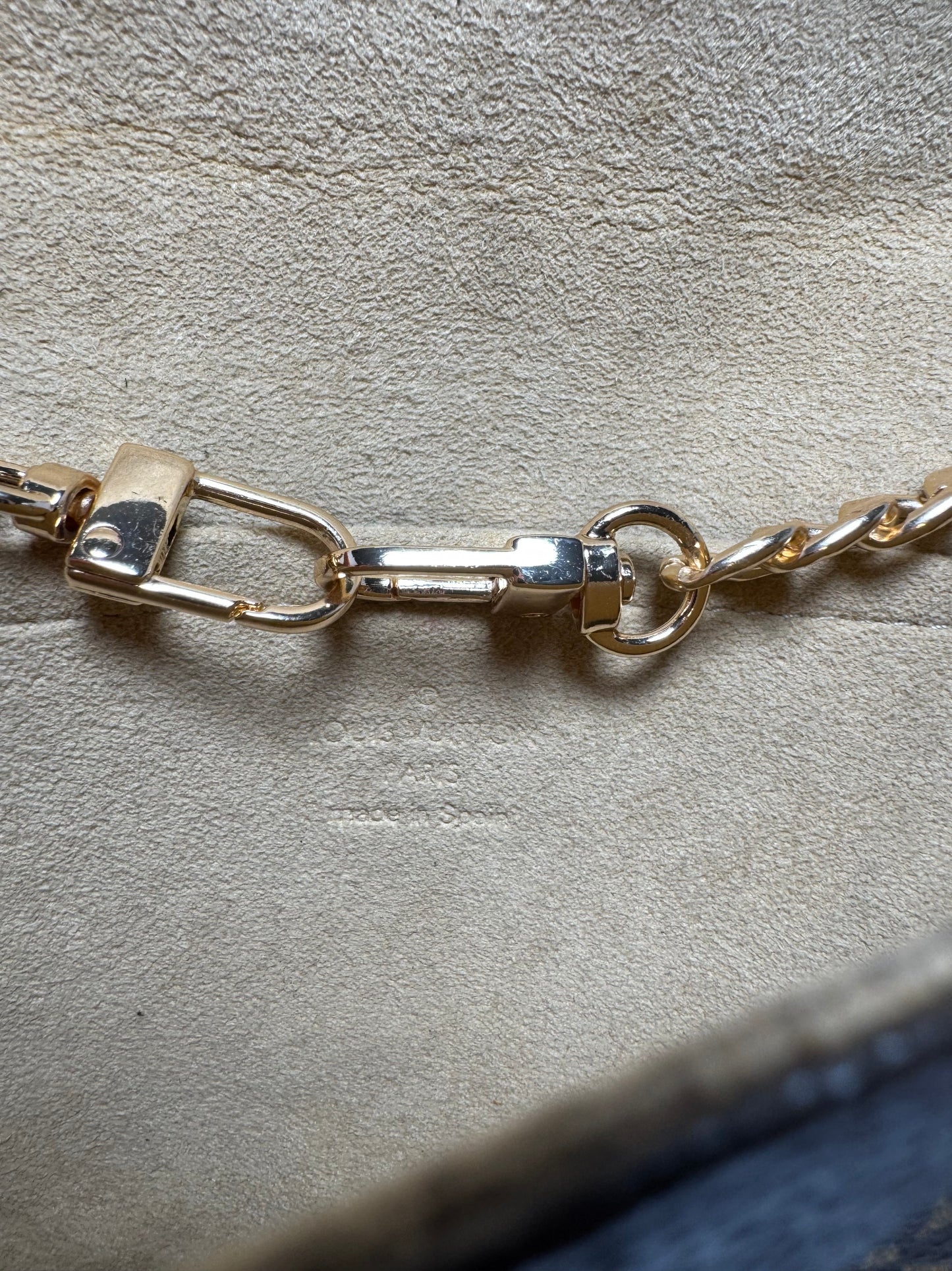 Louis Vuitton Monogram Twin GM Pochette Clutch on Chain (FAIR)