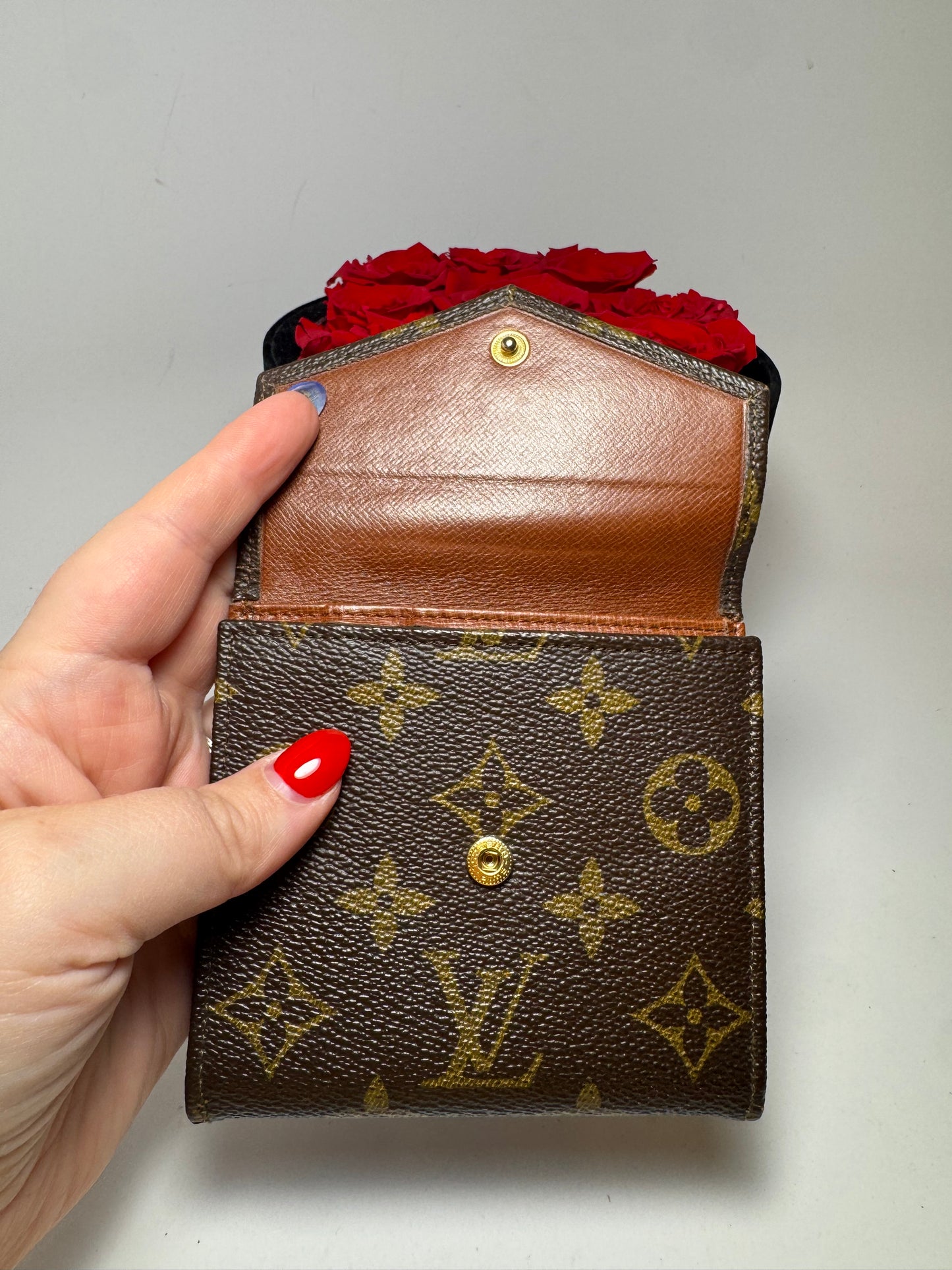 Louis Vuitton Monogram Elise Compact Monogram Wallet