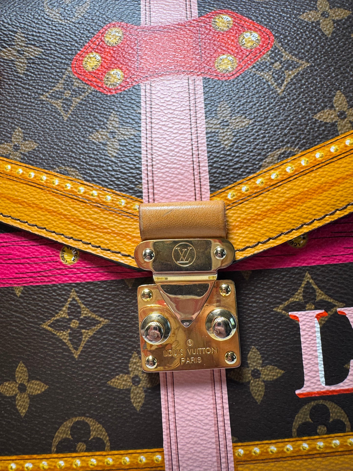 Louis Vuitton Monogram Summer Trunks Pochette Metis Crossbody
