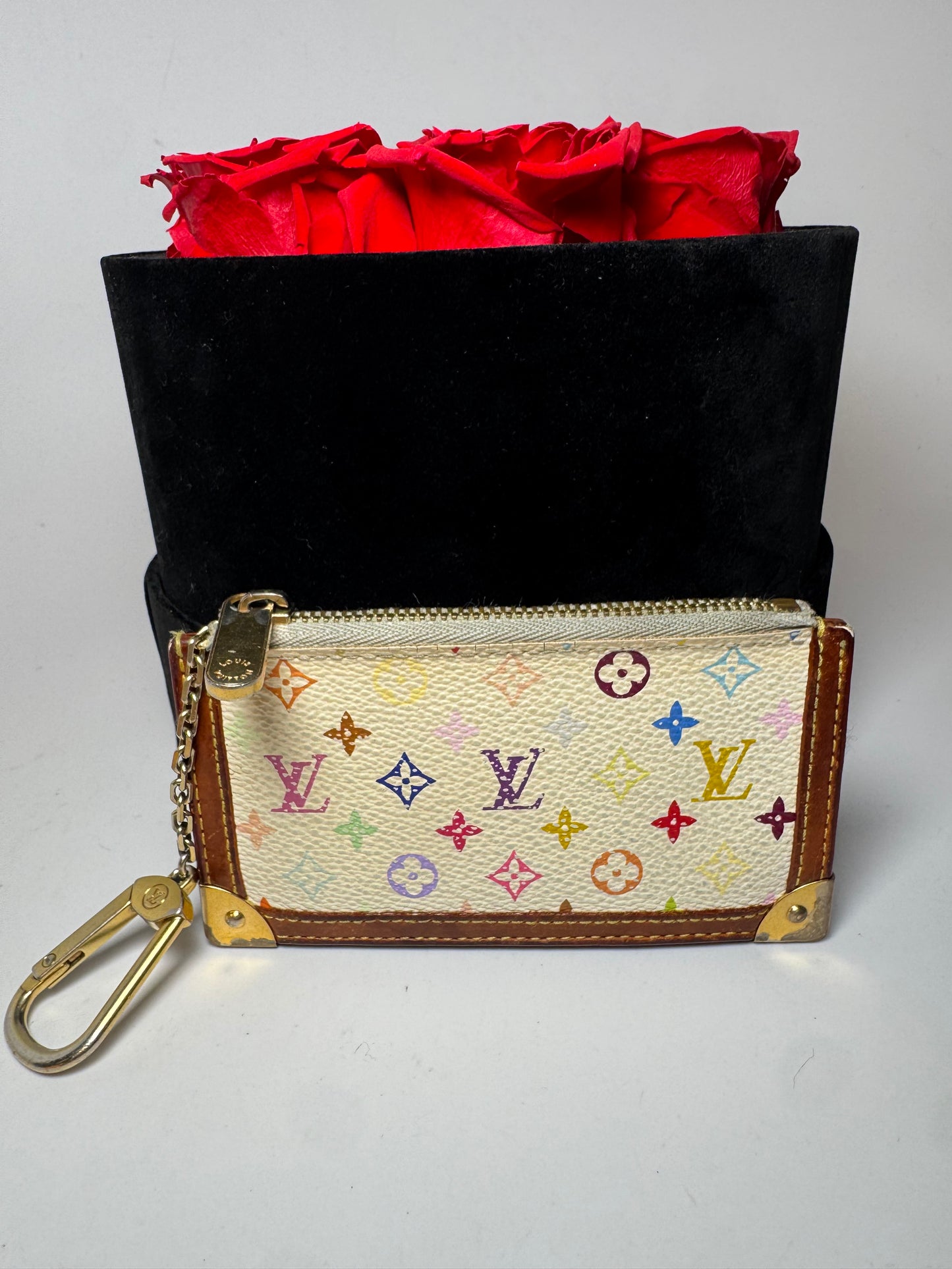 Louis Vuitton Multicolor Key Cles/Key Pouch